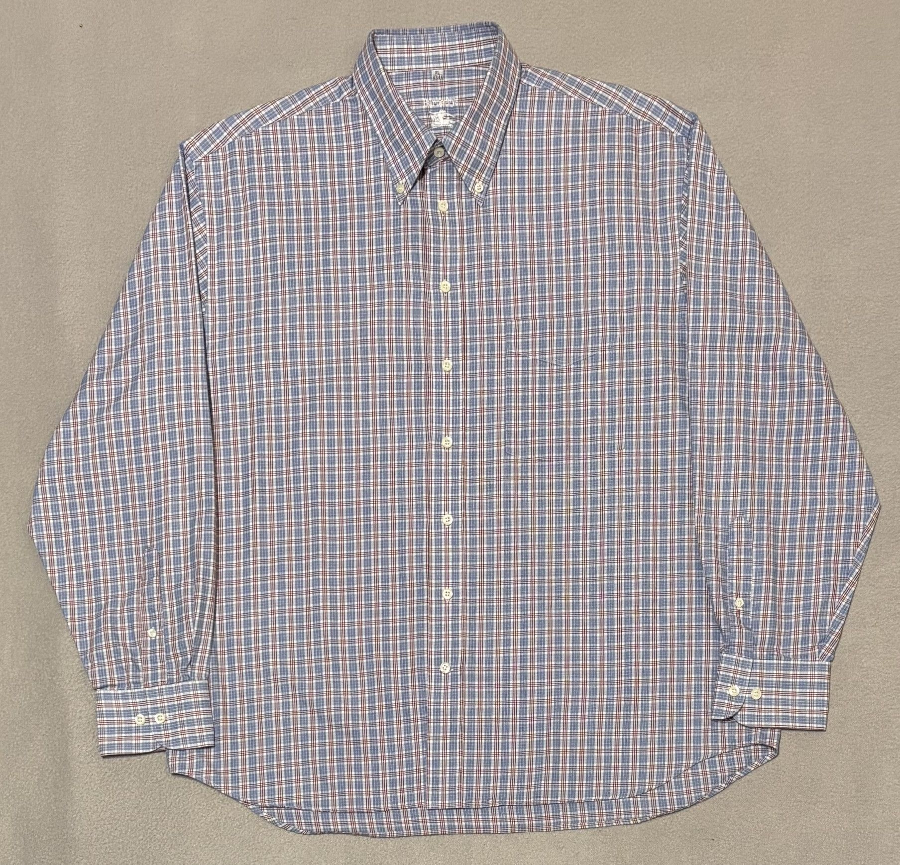 Burberry Burberry Burberrys Vintage 90s Shirt Size XXL Size US XXL / EU 58 / 5 - 5 Thumbnail