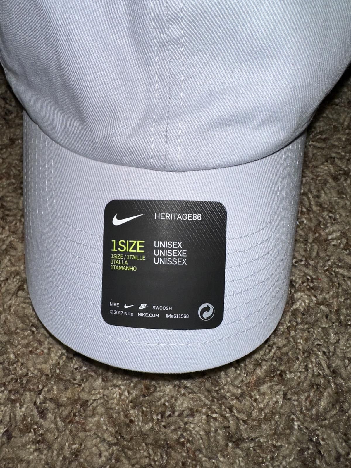 Nike Nike Heritage 86 Snapback Golf Cap Hat Sample Size ONE SIZE - 2 Thumbnail