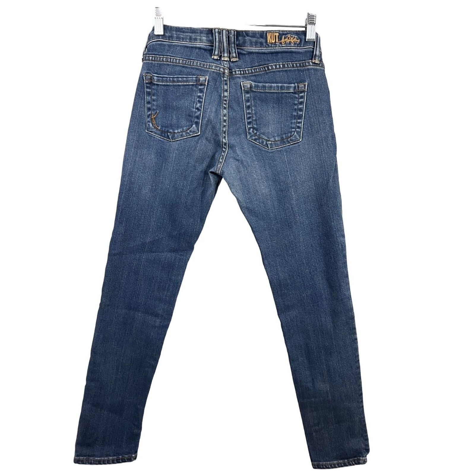Other KUT From The Kloth Denim Ankle Skinny Jeans 26x28 Stretch Size 26" / US 2 / IT 38 - 2 Thumbnail