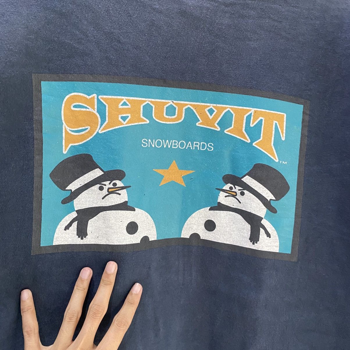Sex Skateboards × Vintage Vintage Shuvit Skateboard Sweatshirt Big Logo Spell Out Size US M / EU 48-50 / 2 - 5 Thumbnail