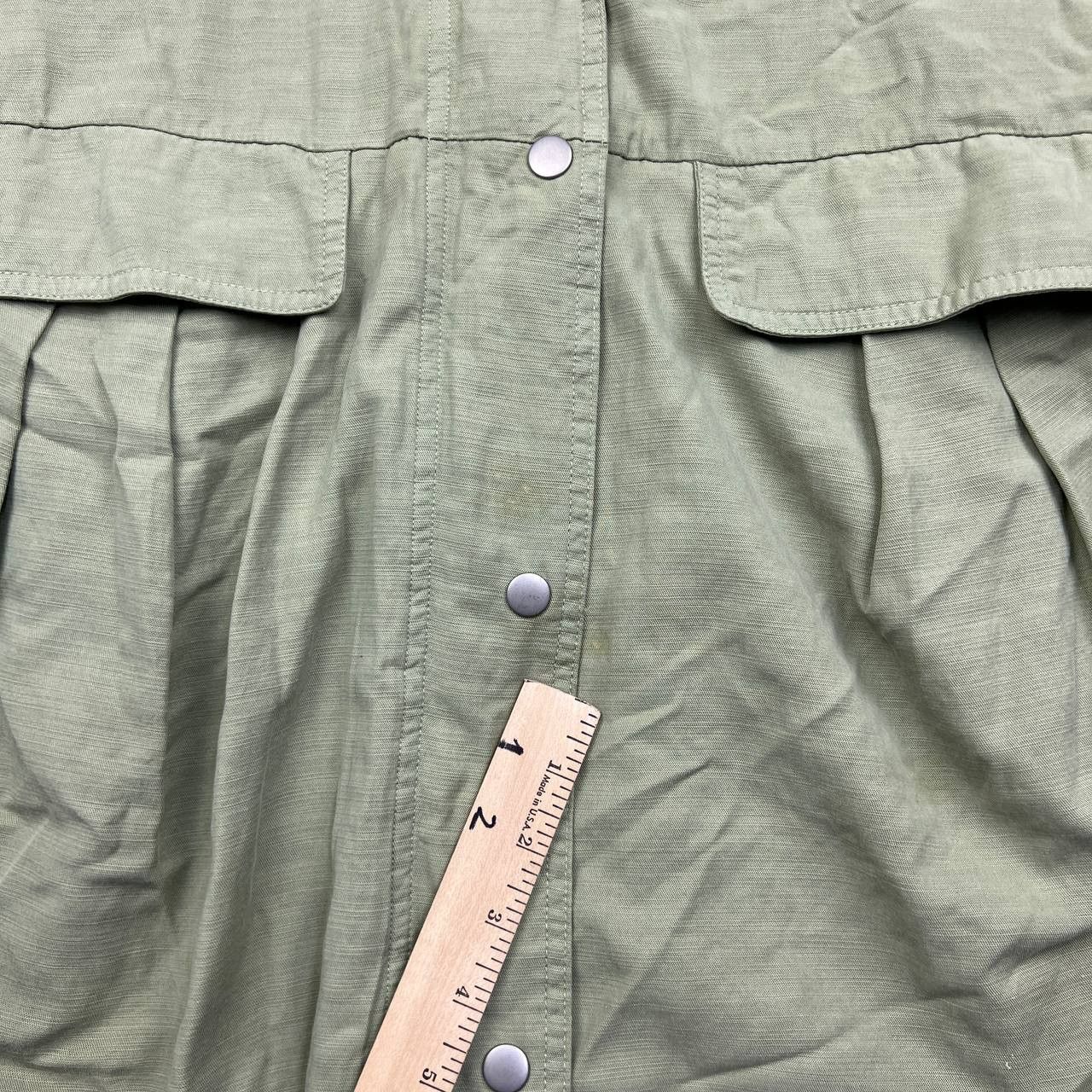 7 For All Mankind 7 For All Mankind Utility Parka Jacket Women Green Hooded M Size M / US 6-8 / IT 42-44 - 3 Thumbnail