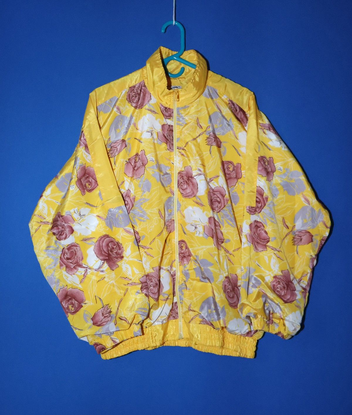 Vintage Floral Bomber Jacket Size US M / EU 48-50 / 2 - 1 Thumbnail