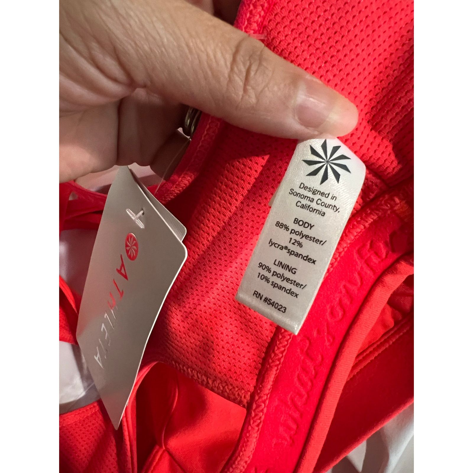 Athleta Triple Dare Sports Bra Neon Women's Activewear Athletic Size XXS / US 00 / IT 34 - 16 Thumbnail