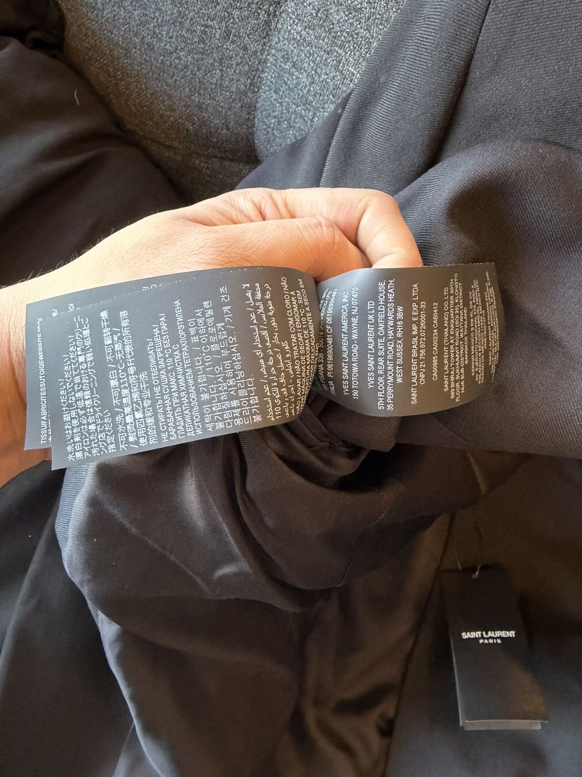 Saint Laurent Paris Saint Laurent Blazer Size 50R - 8 Thumbnail