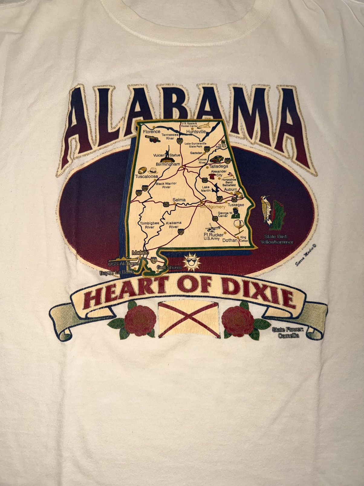 Vintage Vintage Alabama tee Size US L / EU 52-54 / 3 - 2 Thumbnail