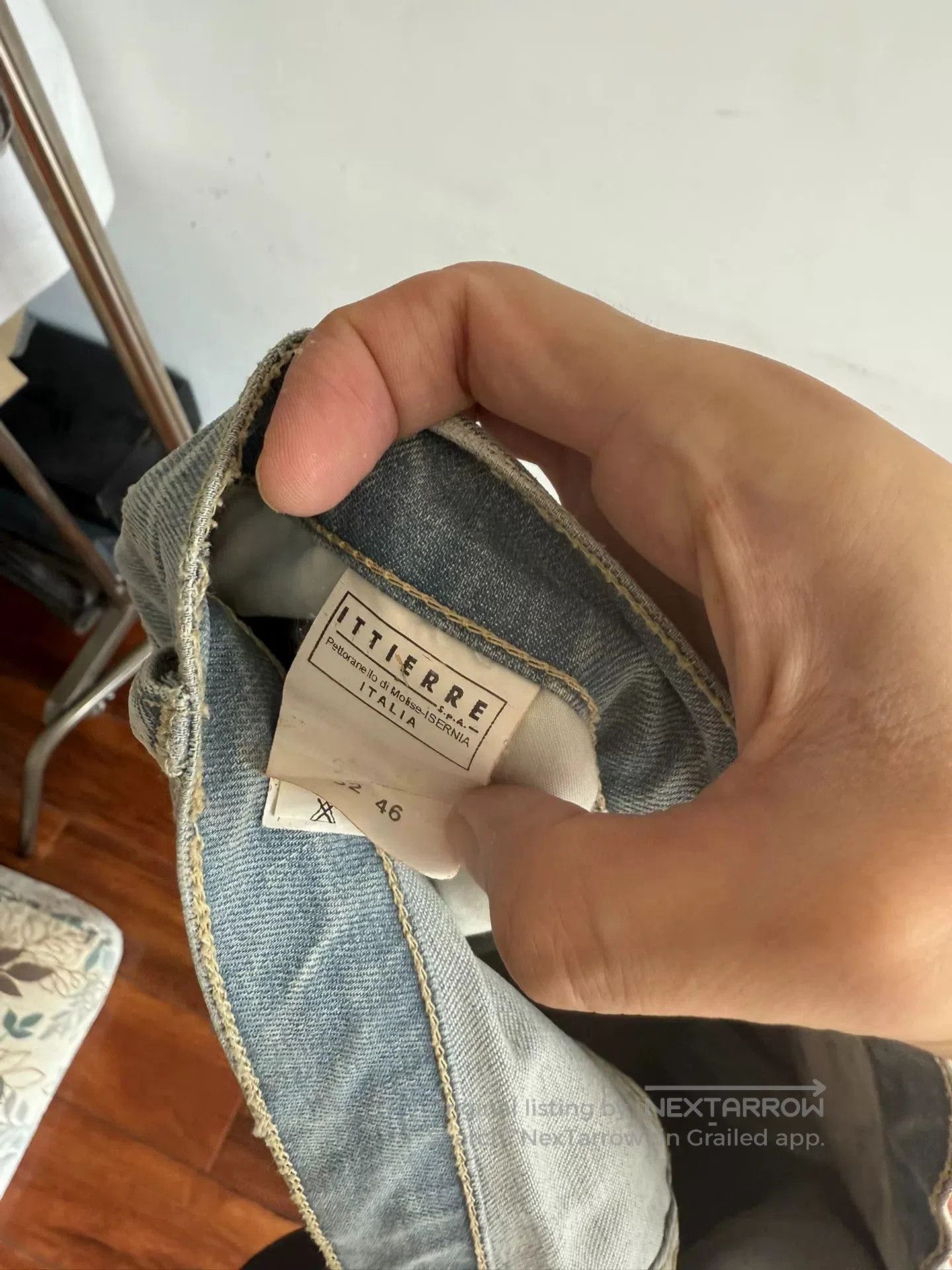 Versace Jeans Couture Versace VJC Distressed Denim Jeans. Size US 30 / EU 46 - 6 Thumbnail