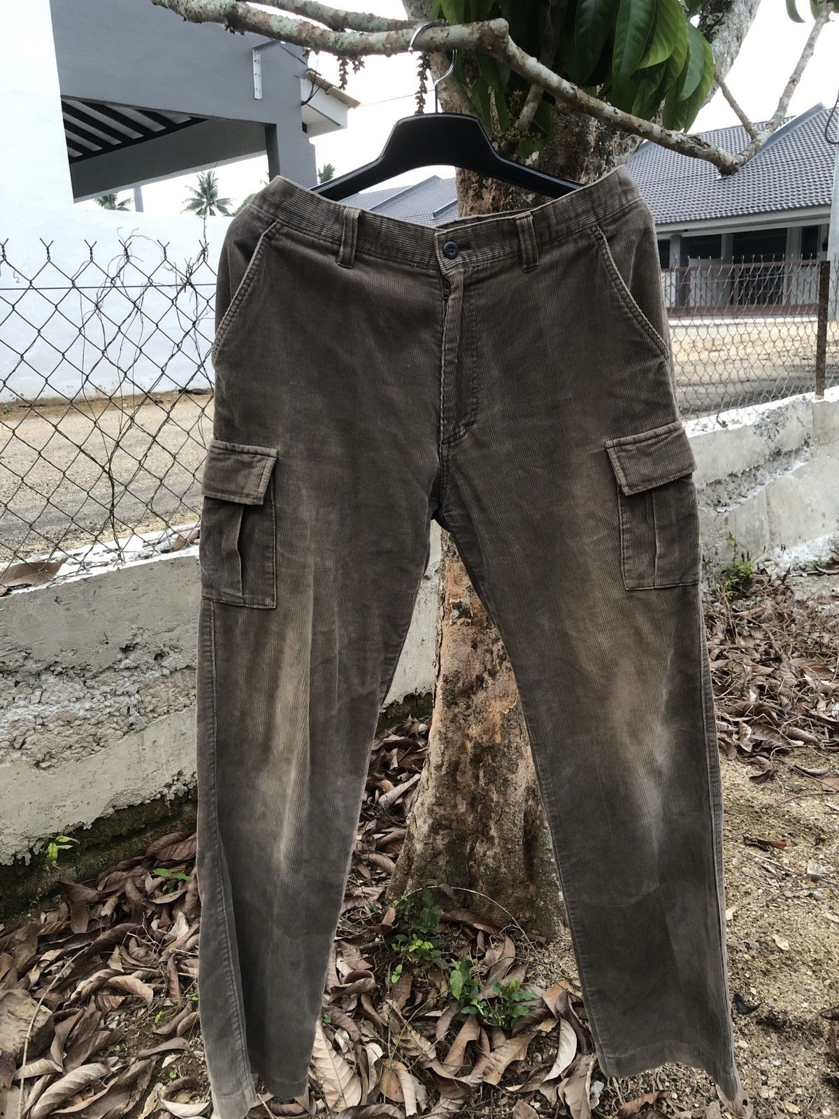 Vintage TopValu Cargo Corduroy Size US 34 / EU 50 - 1 Thumbnail