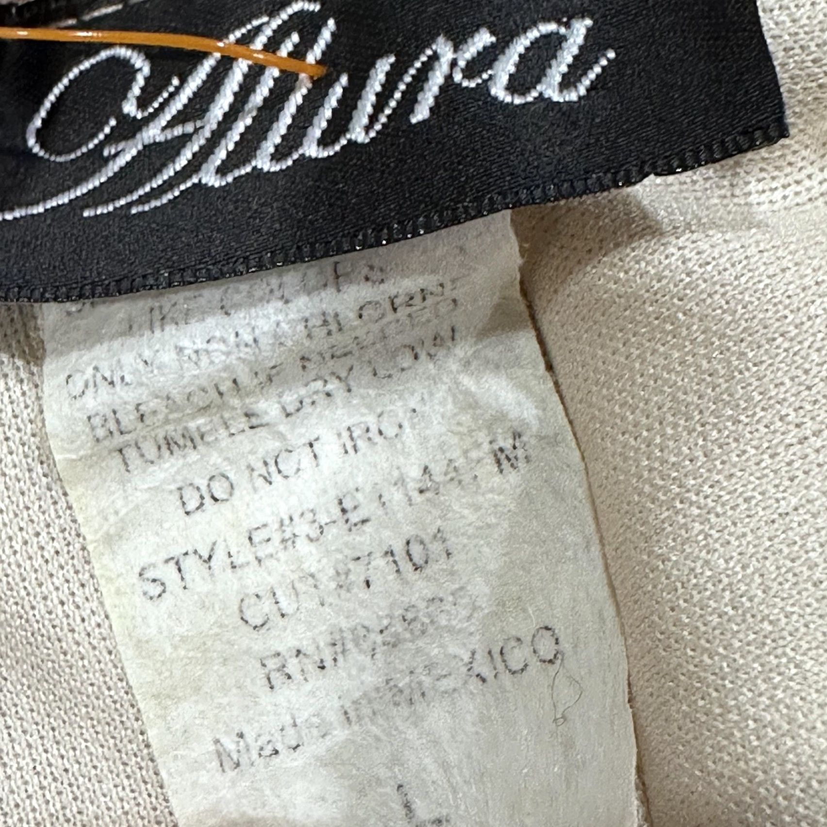 Vintage VINTAGE Allura Gold Sleeveless Pleated Tank Top Women L Glam Evening Top Scoop Neck 90s Business Party/Cocktail Womens Size L / US 10 / IT 46 - 6 Thumbnail