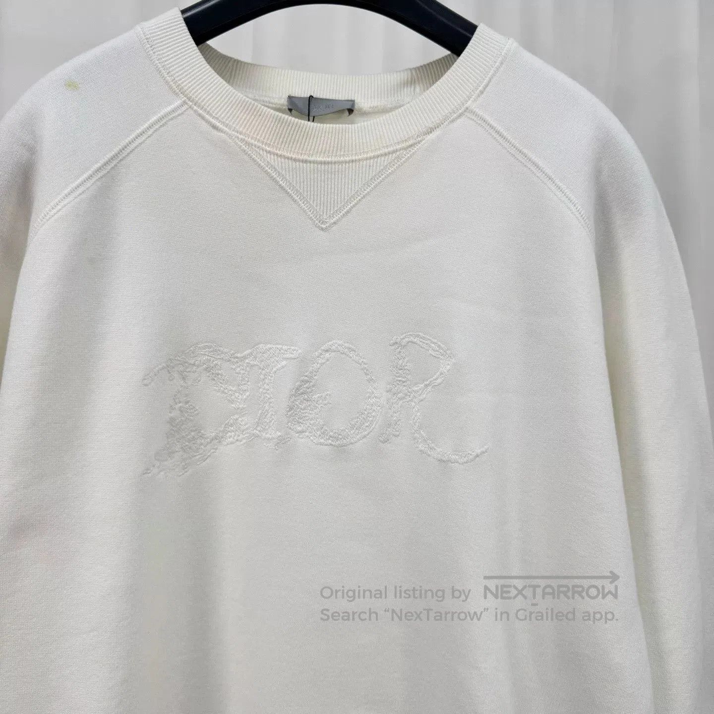 Dior dior peter doig embroidered logo sweatshirt. Size US XL / EU 56 / 4 - 3 Thumbnail