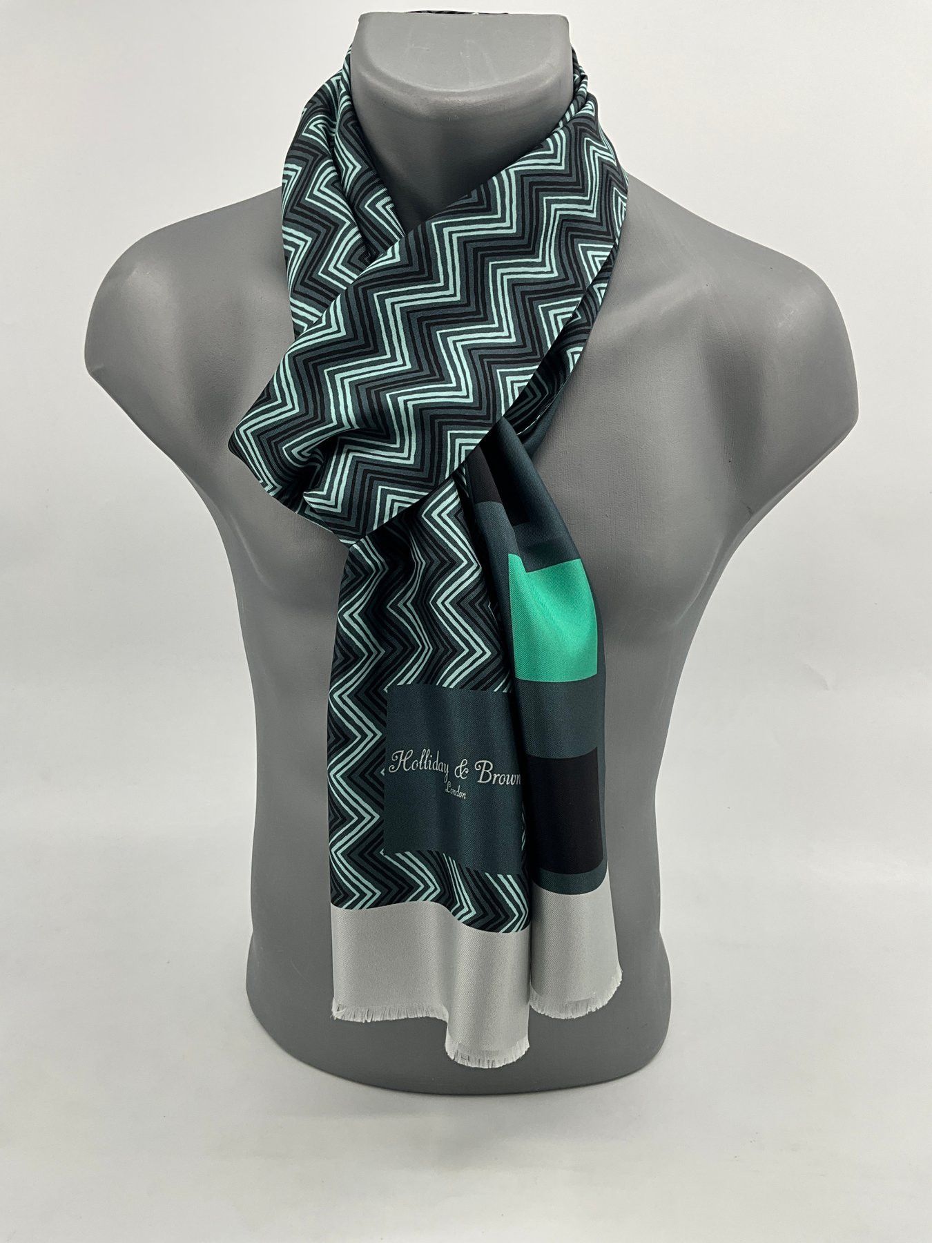 Holliday & Brown Silk scarf & pocket square Unsihned Size ONE SIZE - 9 Thumbnail