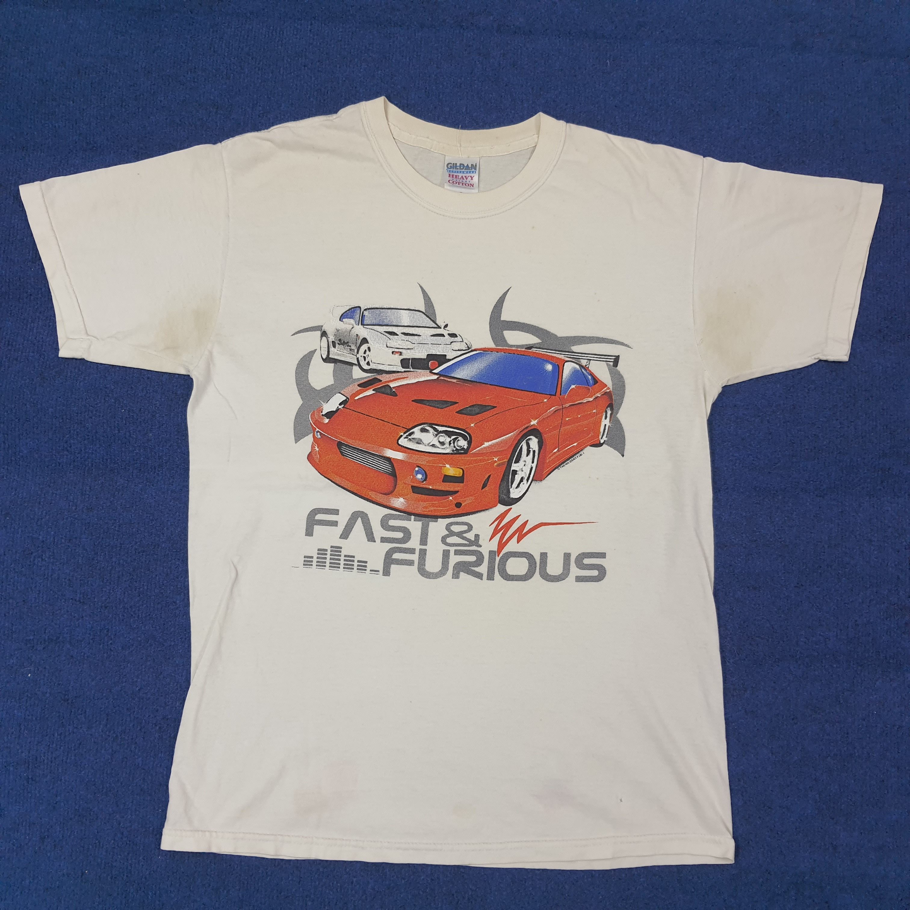 Vintage Vintage Fast & Furious Toyota Supra Racing Tshirt C267N78 Size US L / EU 52-54 / 3 - 1 Thumbnail