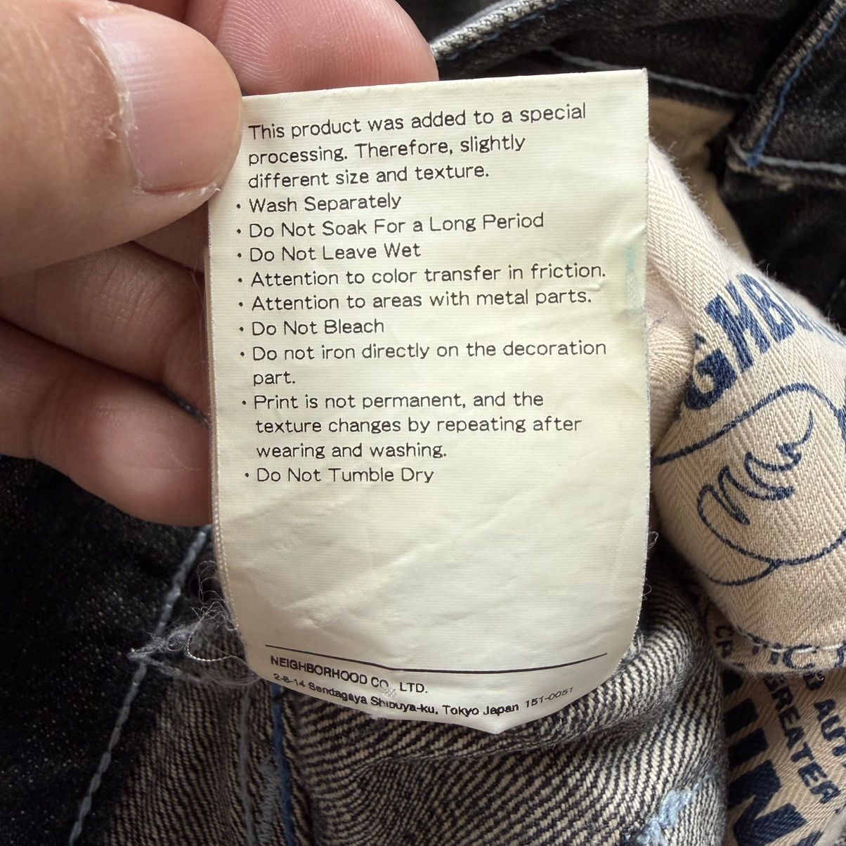 Neighborhood Neighborhood Japan - Washed Deep Mid 14oz Selvedge Jeans Size US 32 / EU 48 - 14 Thumbnail