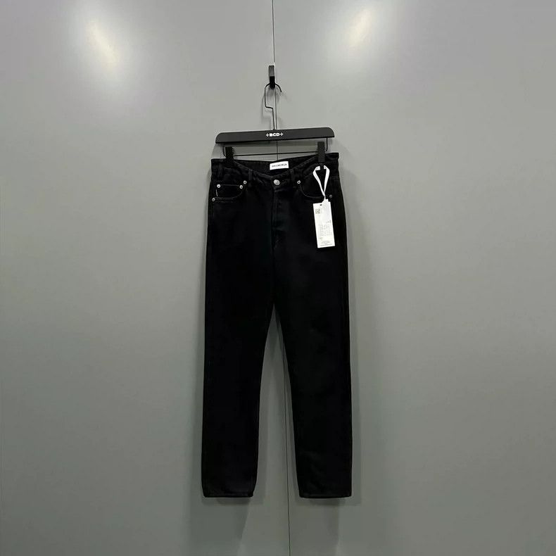 Balenciaga Balenciaga Black denim jeans Size US 27 - 1 Thumbnail
