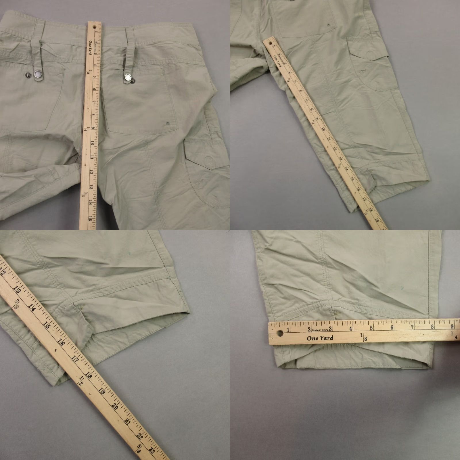 Vintage Columbia Pants 8 Short Lightweight Pockets Straight Leg Womens Size 30" / US 8 / IT 44 - 8 Thumbnail