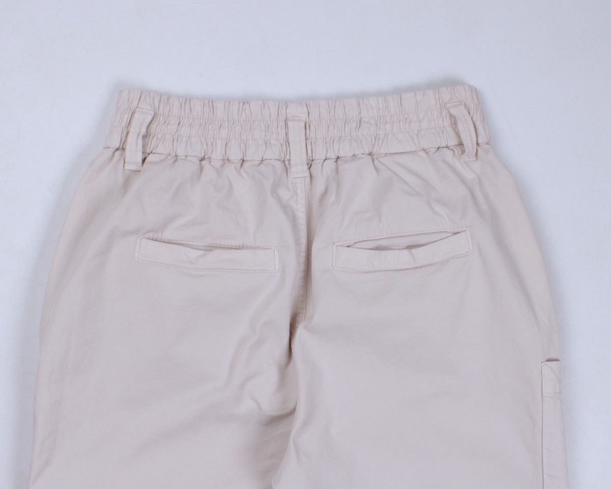 Brunello Cucinelli × Designer BRUNELLO CUCINELLI Cargo Big Pockets Pull On Cotton Pants Size 27" / US 4 / IT 40 - 13 Thumbnail