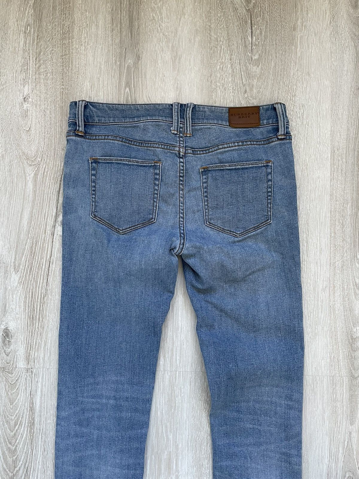 Burberry × Jean Burberry Brit Skinny Low-Rise Women’s Jeans Size 28" / US 6 / IT 42 - 11 Thumbnail