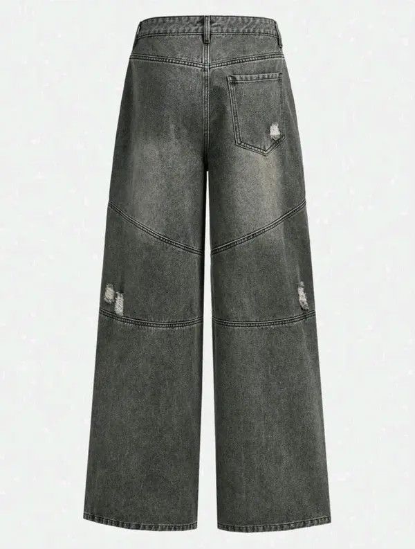 VIBE Wide Leg Baggy Jeans Size US 32 / EU 48 - 4 Thumbnail