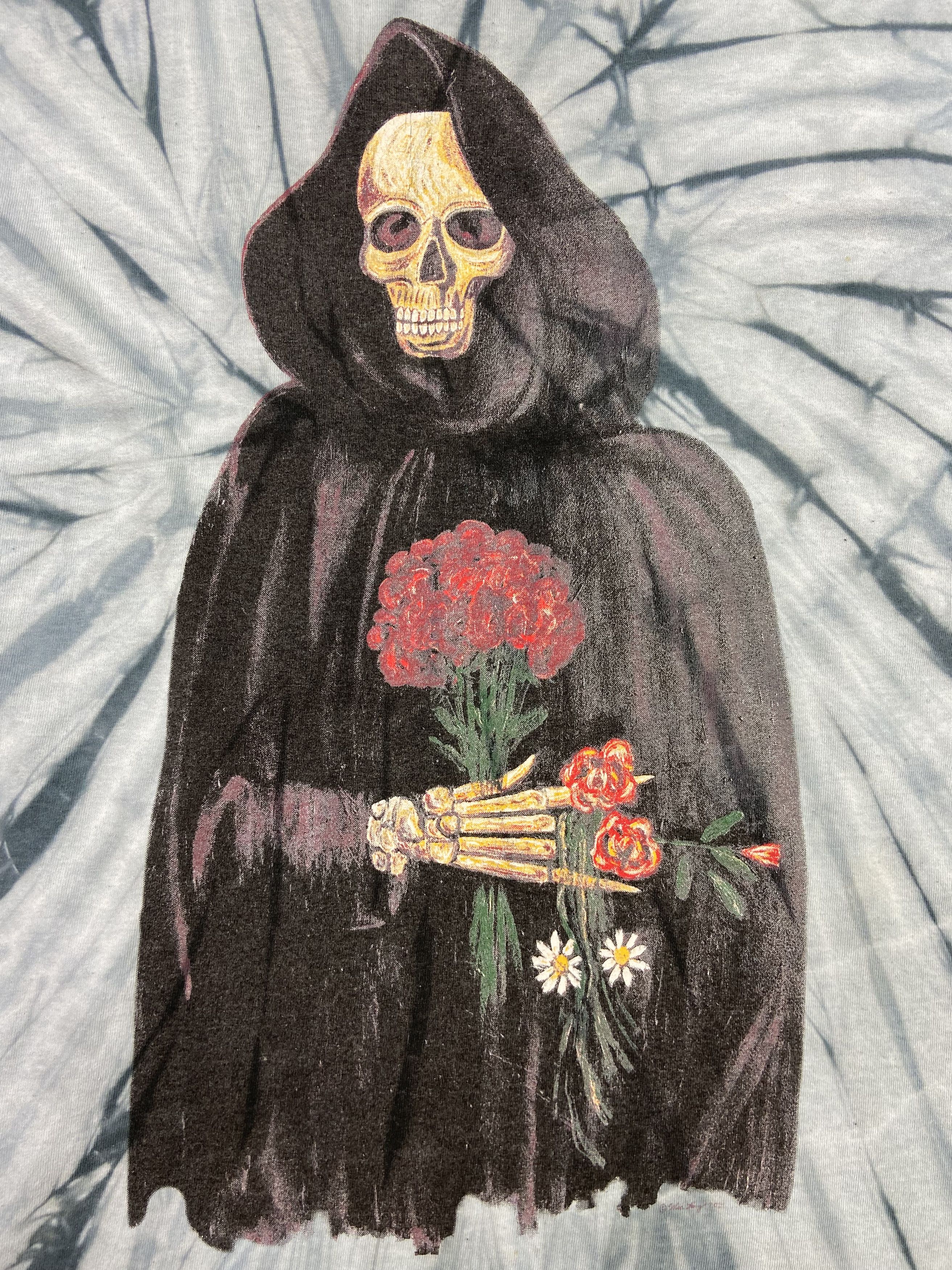 Kanye West YEEZUS ARCHIVE GRIM REAPER 2014 TOUR MERCH TEE - LOT № 26 Size US L / EU 52-54 / 3 - 4 Thumbnail