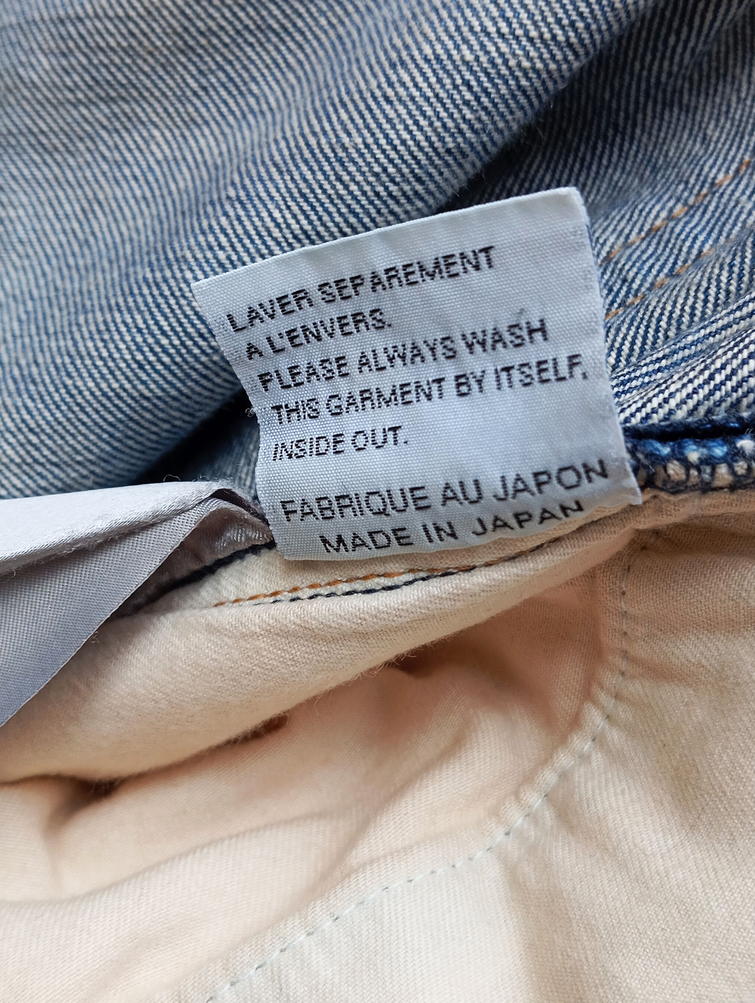 Dior Dior KVA Clawmark indigo jeans Size US 31 - 8 Thumbnail