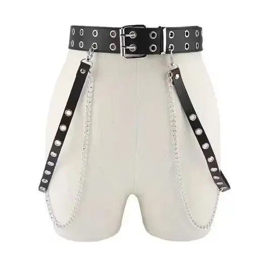 Other Adjustable Chain Belt Punk Hip-hop Belt Size ONE SIZE - 1 Thumbnail