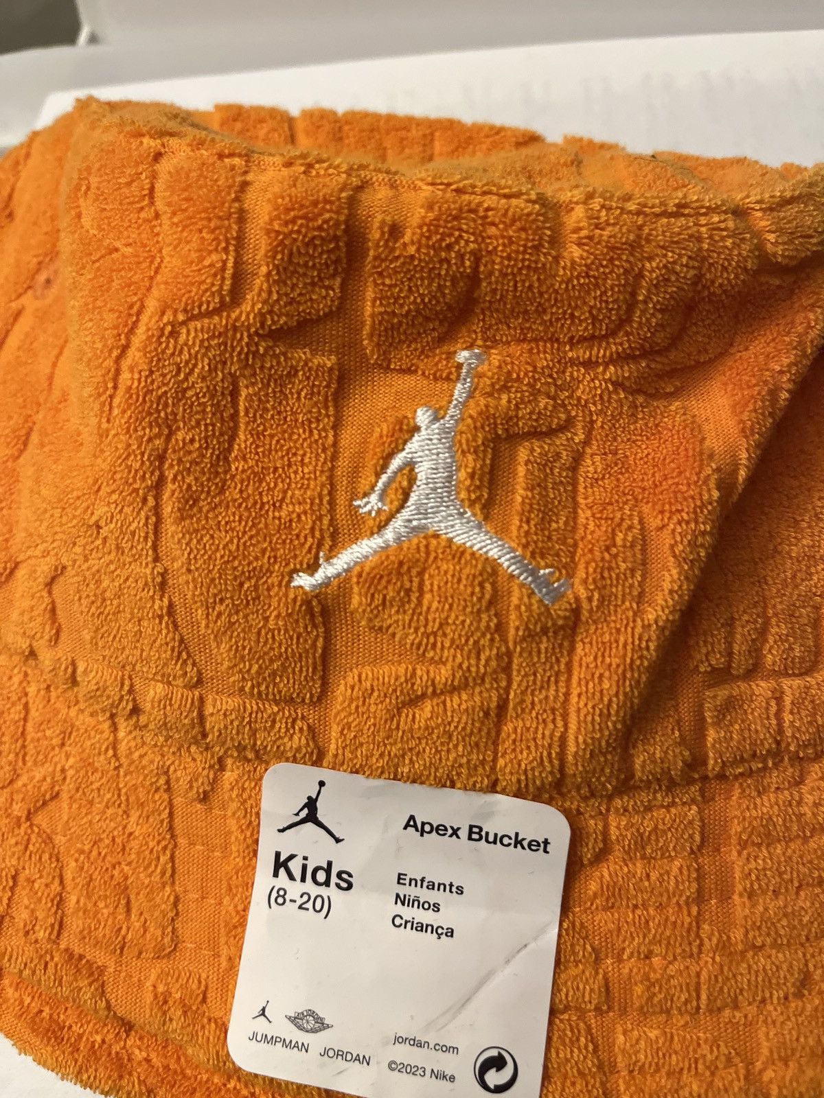 Nike Kids Orange peel bucket hat Size ONE SIZE - 3 Thumbnail