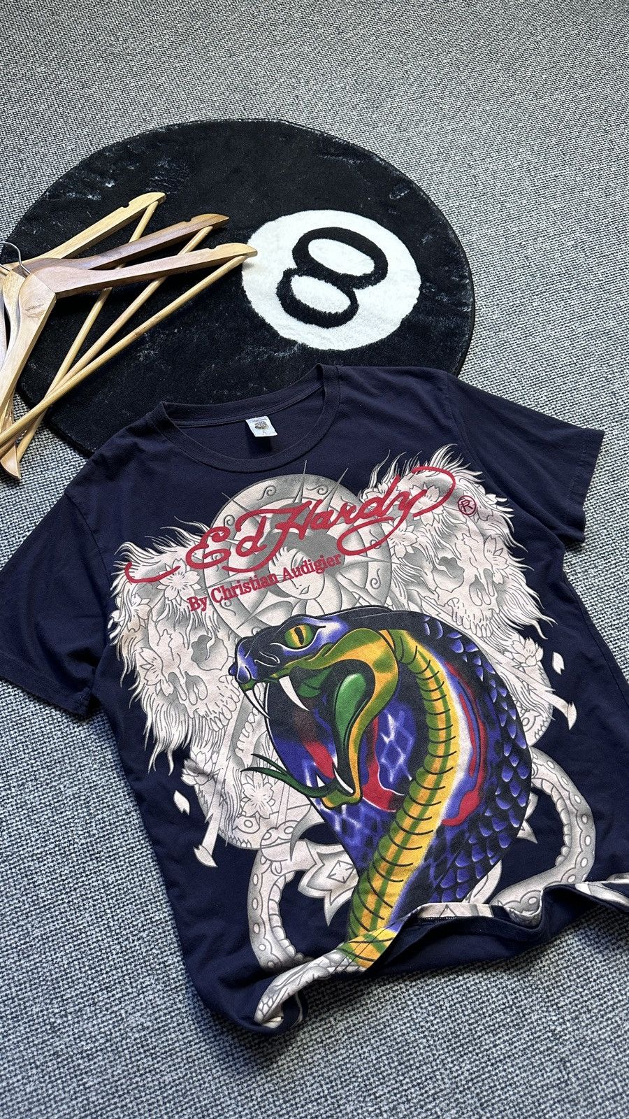 Ed Hardy 💥ED HARDY MAMBA💥 Size US XL / EU 56 / 4 - 2 Thumbnail