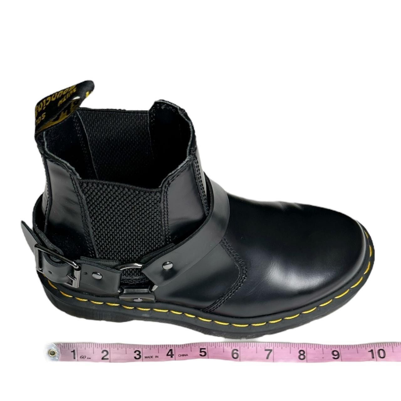 Dr. Martens DR. MARTENS Wincox Smooth Leather Buckle Boots, Black Size US 6 / IT 36 - 7 Thumbnail