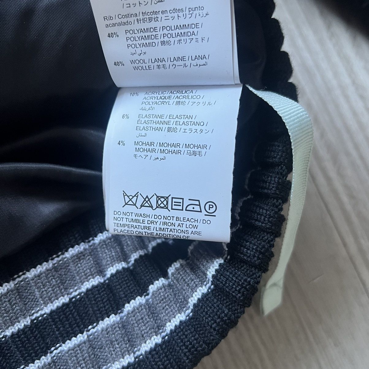 Off-White Off-White FW18 3-D Wool Varsity Jacket Size US L / EU 52-54 / 3 - 12 Thumbnail