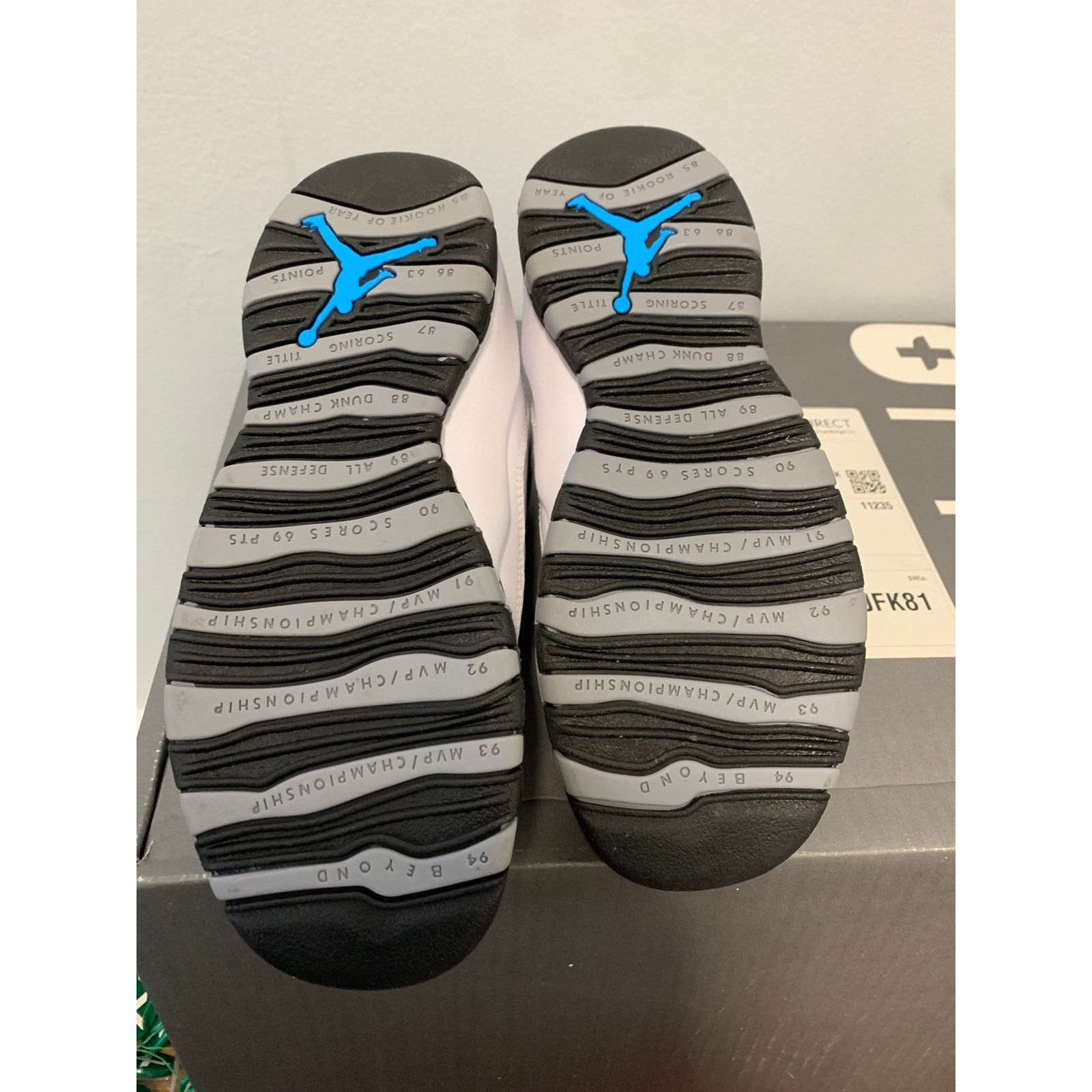 Nike Jordan 10 Retro Steel 2025 GS Size 4.5Y BRAND NEW SHIPS NOW Size US 5 / EU 37 - 6 Thumbnail