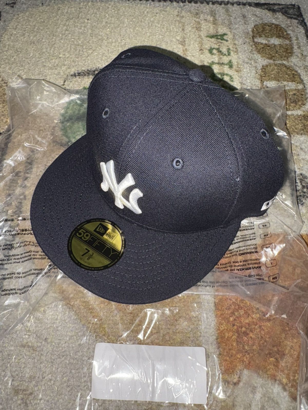 Japanese Brand × New Era NEW ERA Fitted Long Brim Hat Cap 7 3/8
