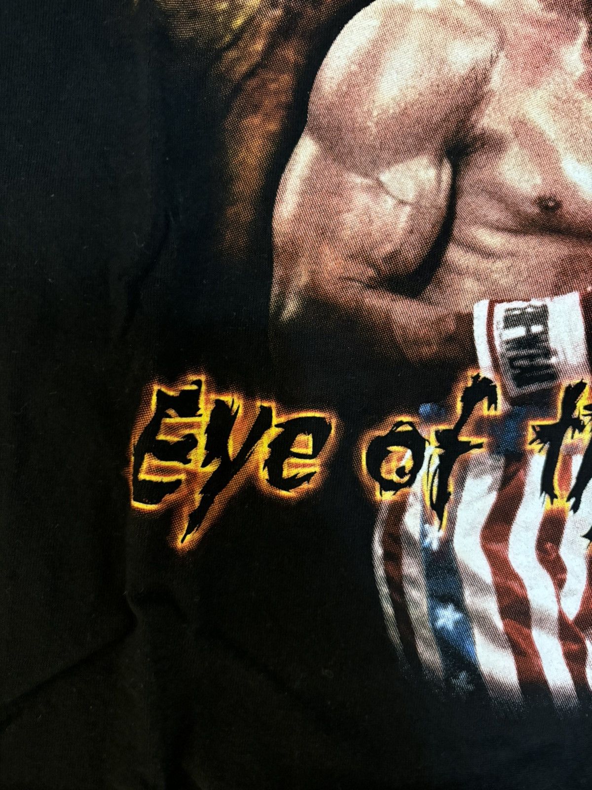 Vintage Rare Vintage Rocky Eye of the Tiger Stallone Movie Tee Size US XL / EU 56 / 4 - 8 Thumbnail