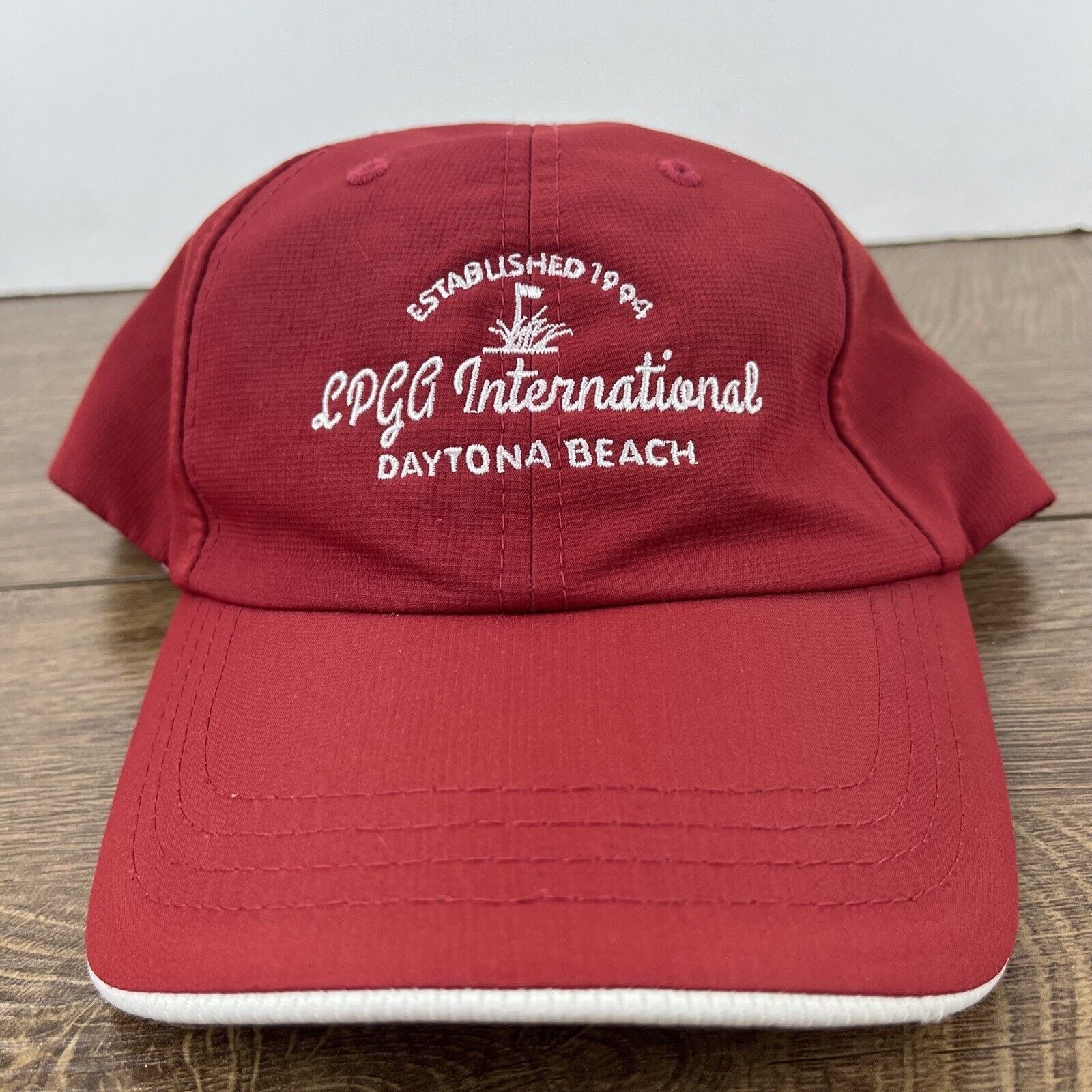 Other LPGG International Hat Daytona Beach Hat Red Adjustable Hat Size ONE SIZE - 5 Thumbnail