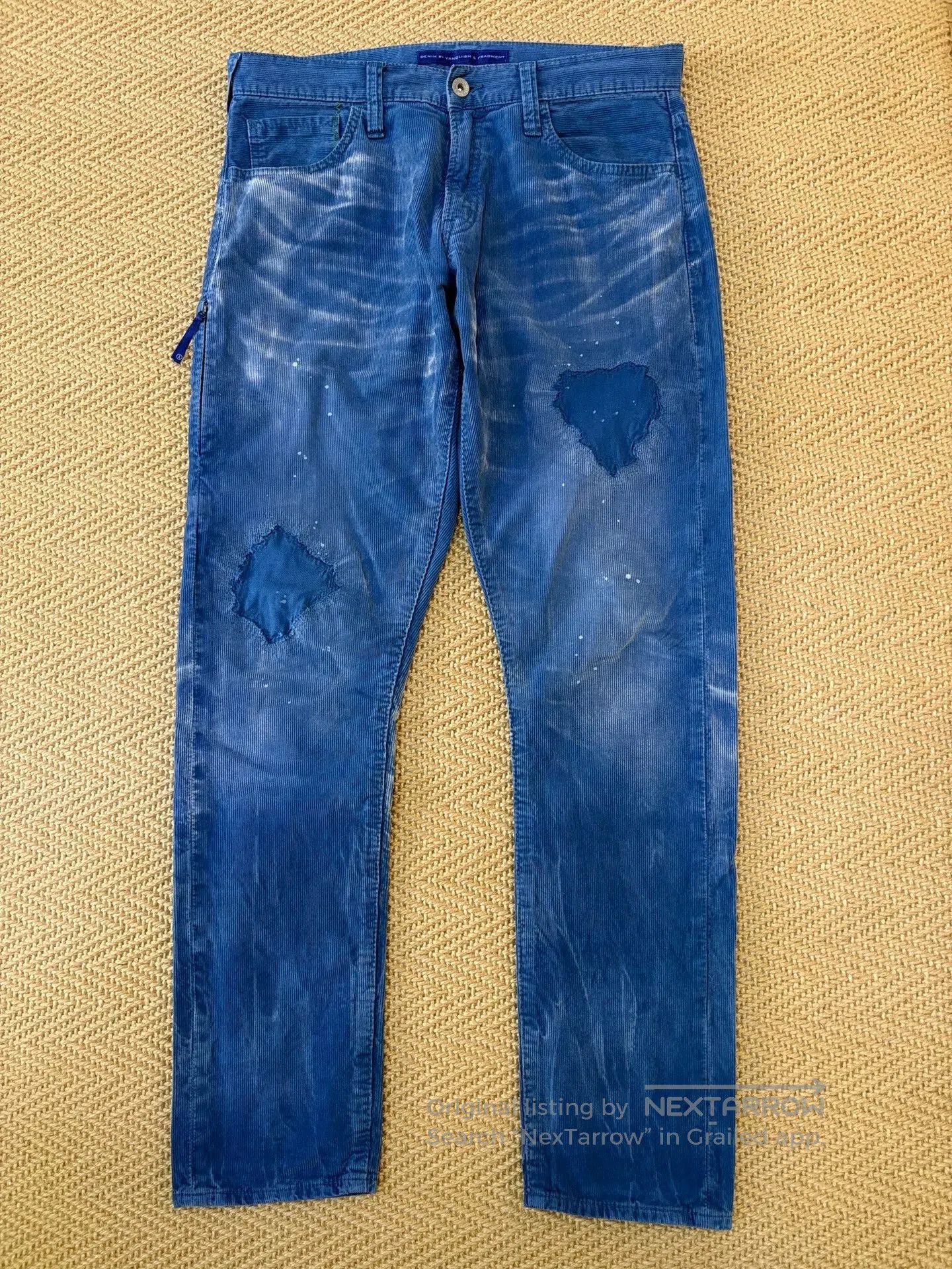 Fragment Design Vanquish Fragment Distressed Corduroy Pants. Size US 32 / EU 48 - 1 Thumbnail
