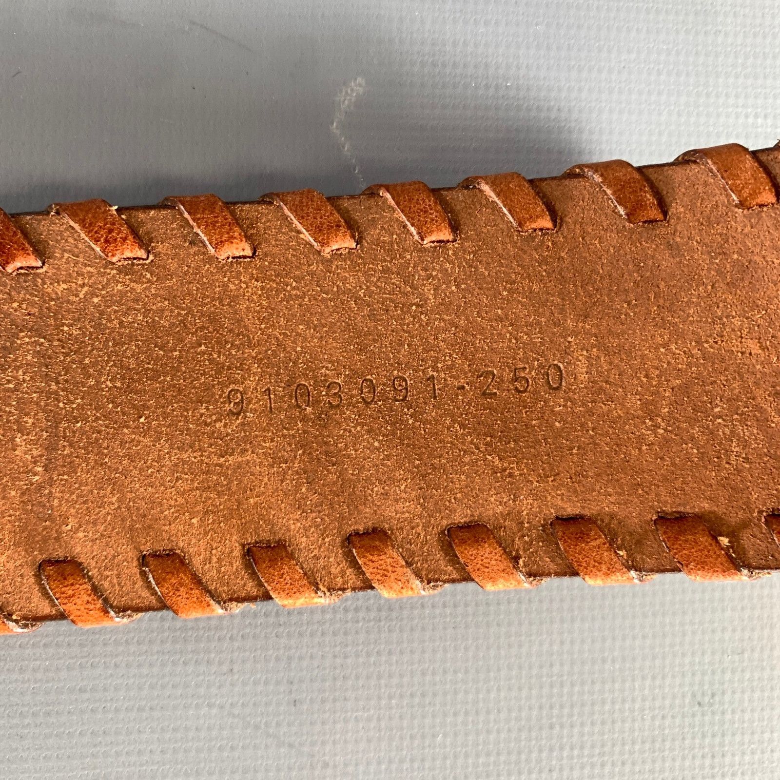Ralph Lauren LAUREN by RALPH LAUREN Size S Tan Woven Leather Belt Size 32 - 5 Thumbnail