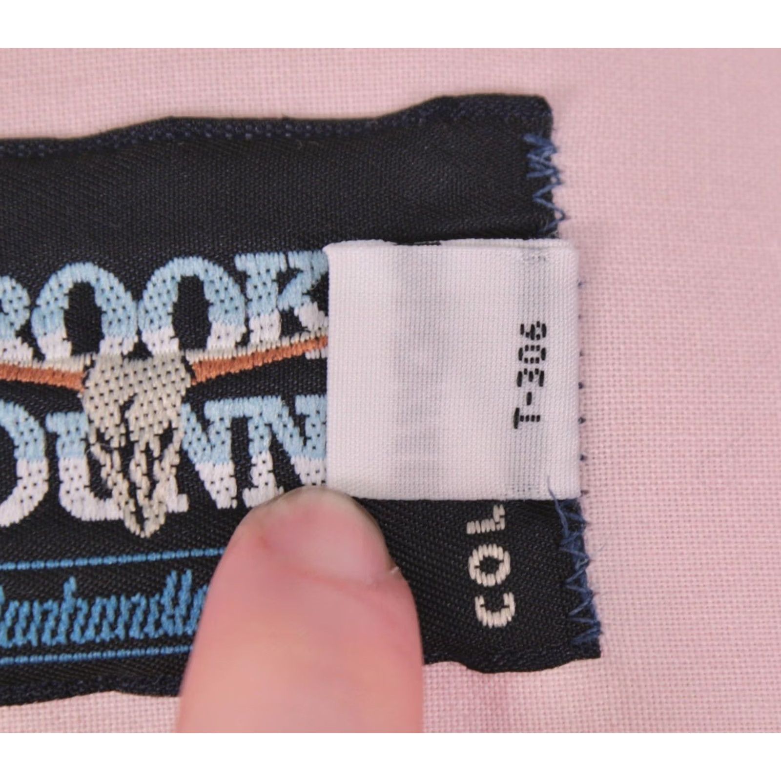 Brooks Brooks & Dunn Western Shirt 90s Shirt XL Pink Orange, Men's VTG 1990s Cotton Long Sleeve, 52 Chest, Regular Size US XL / EU 56 / 4 - 7 Thumbnail