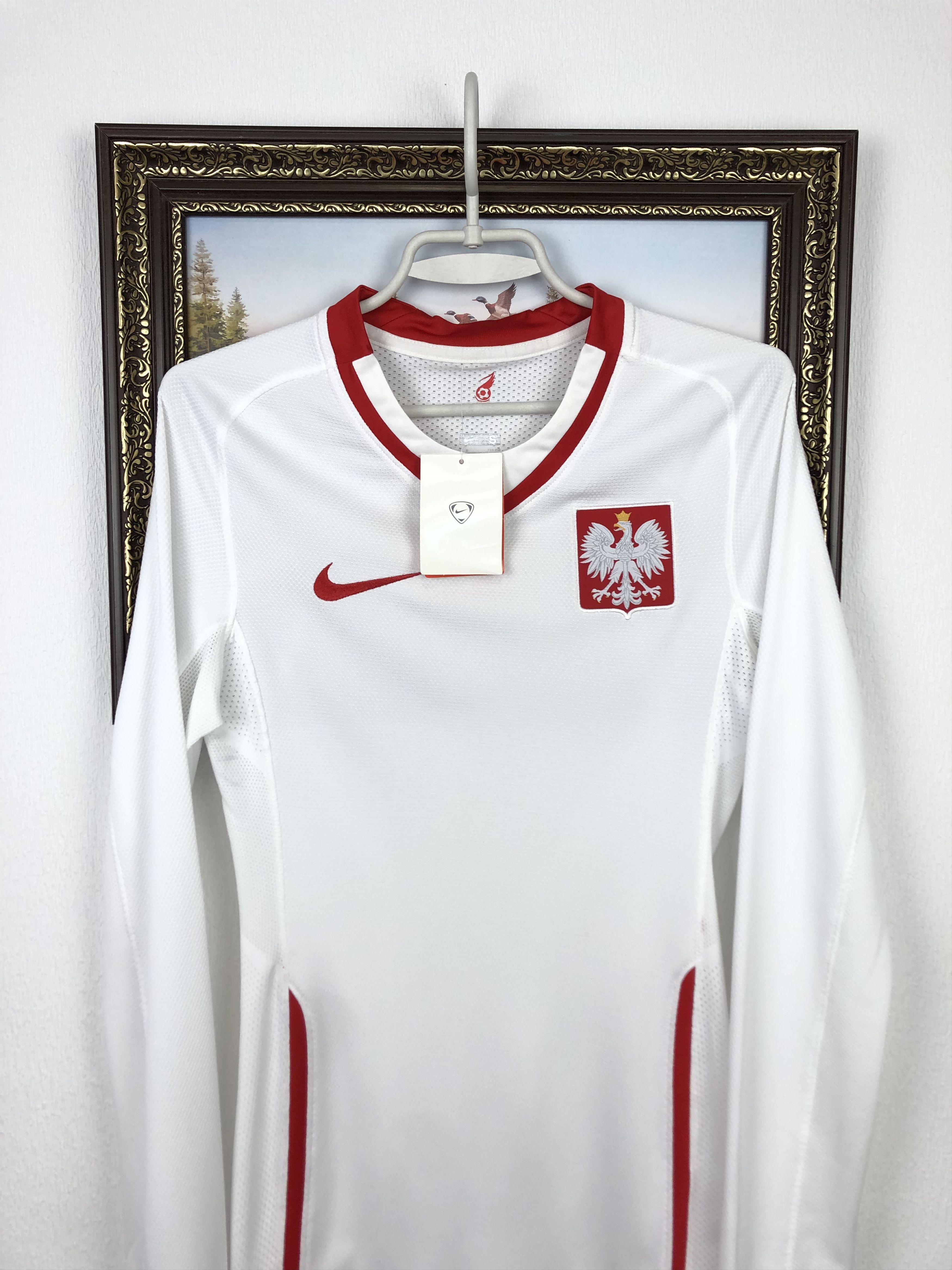Nike Poland football shirt Soccer Nike Player Issue New Tee Size US S / EU 44-46 / 1 - 2 Thumbnail