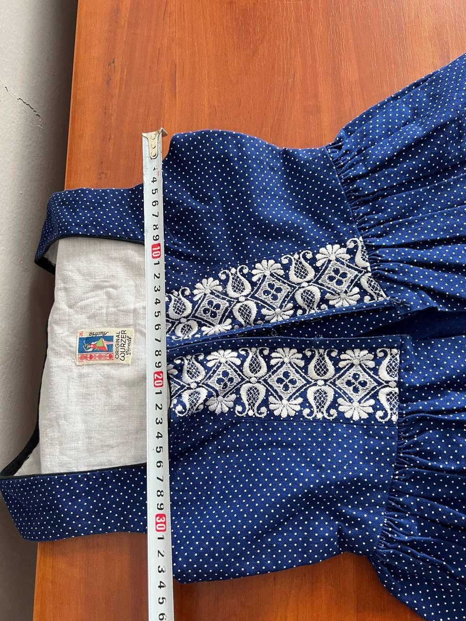 Vintage 1960/70 RARE ORIGINAL WURZER DIRNDL AUSTRIA HOLIDAY DRESS 36 Size S / US 4 / IT 40 - 14 Thumbnail