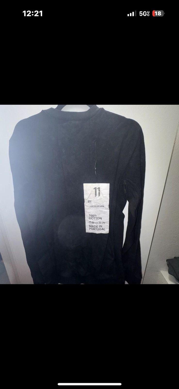 11 By Boris Bidjan Saberi Crewneck sweatshirt Size US XL / EU 56 / 4 - 6 Thumbnail