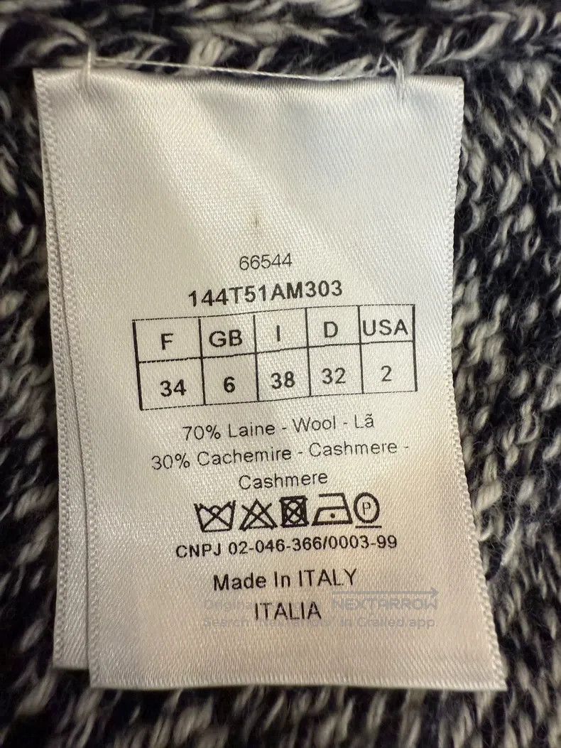 Dior Dior Woollen cashmere vest Size XXS / US 00 / IT 34 - 5 Thumbnail