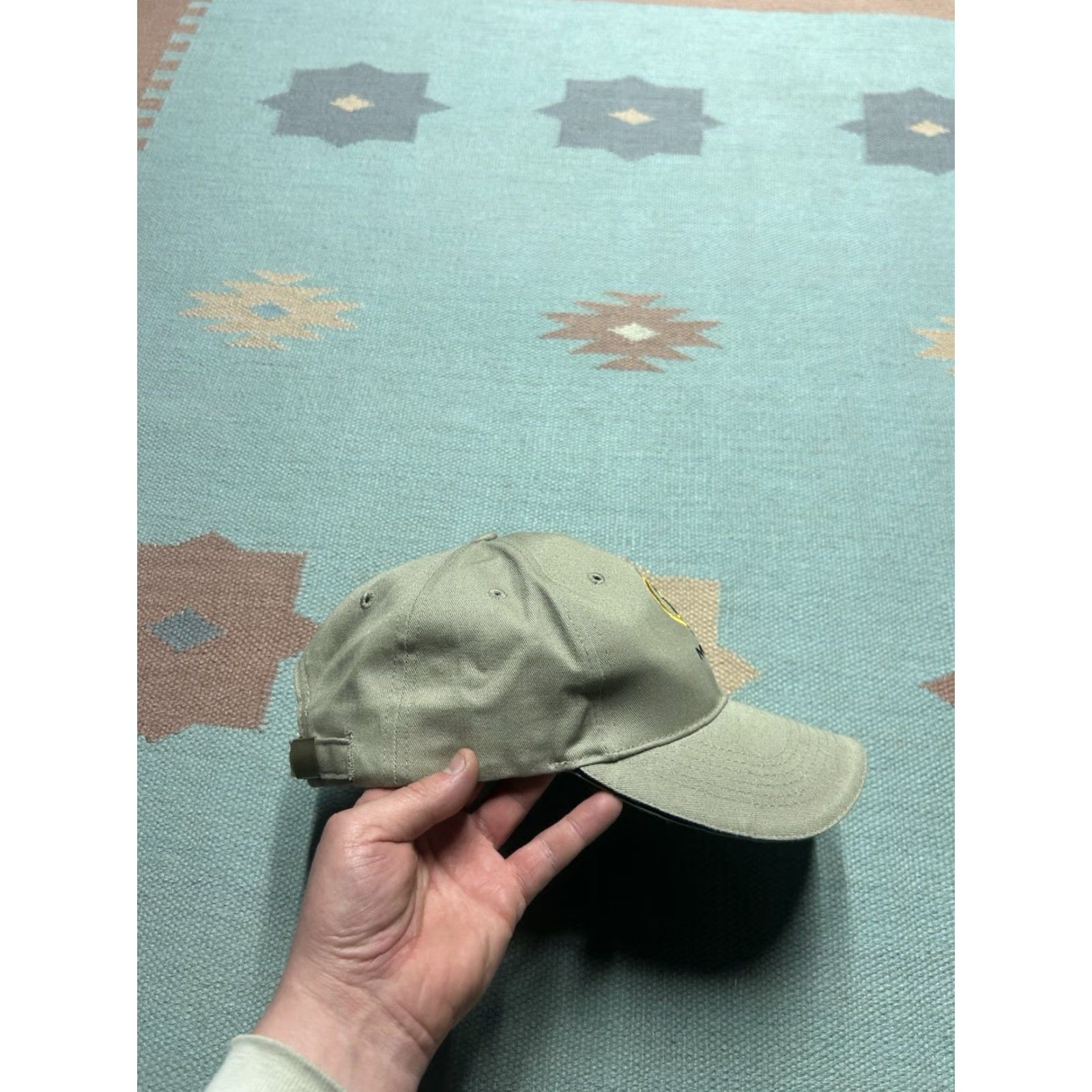 Vintage VINTAGE Ocean Baseball Cap Men Adjustable Beige Maui Hawaii Tiki Surf Beach Ocean Cap Hats Mens Size ONE SIZE - 8 Thumbnail
