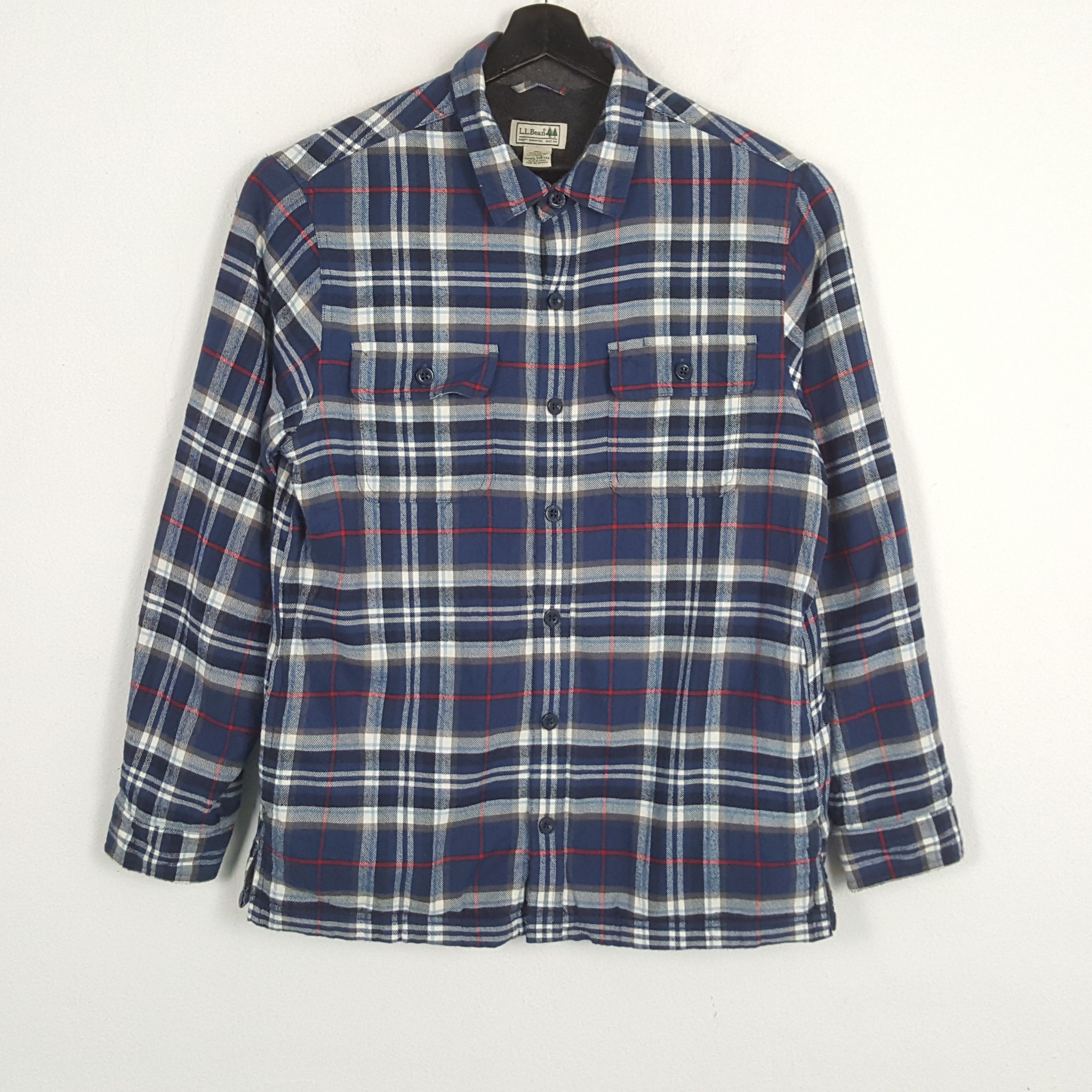 L.L. Bean × Vintage L.L BEAN Outdoor Style Brand Double Pocket Shirt Size US M / EU 48-50 / 2 - 1 Thumbnail