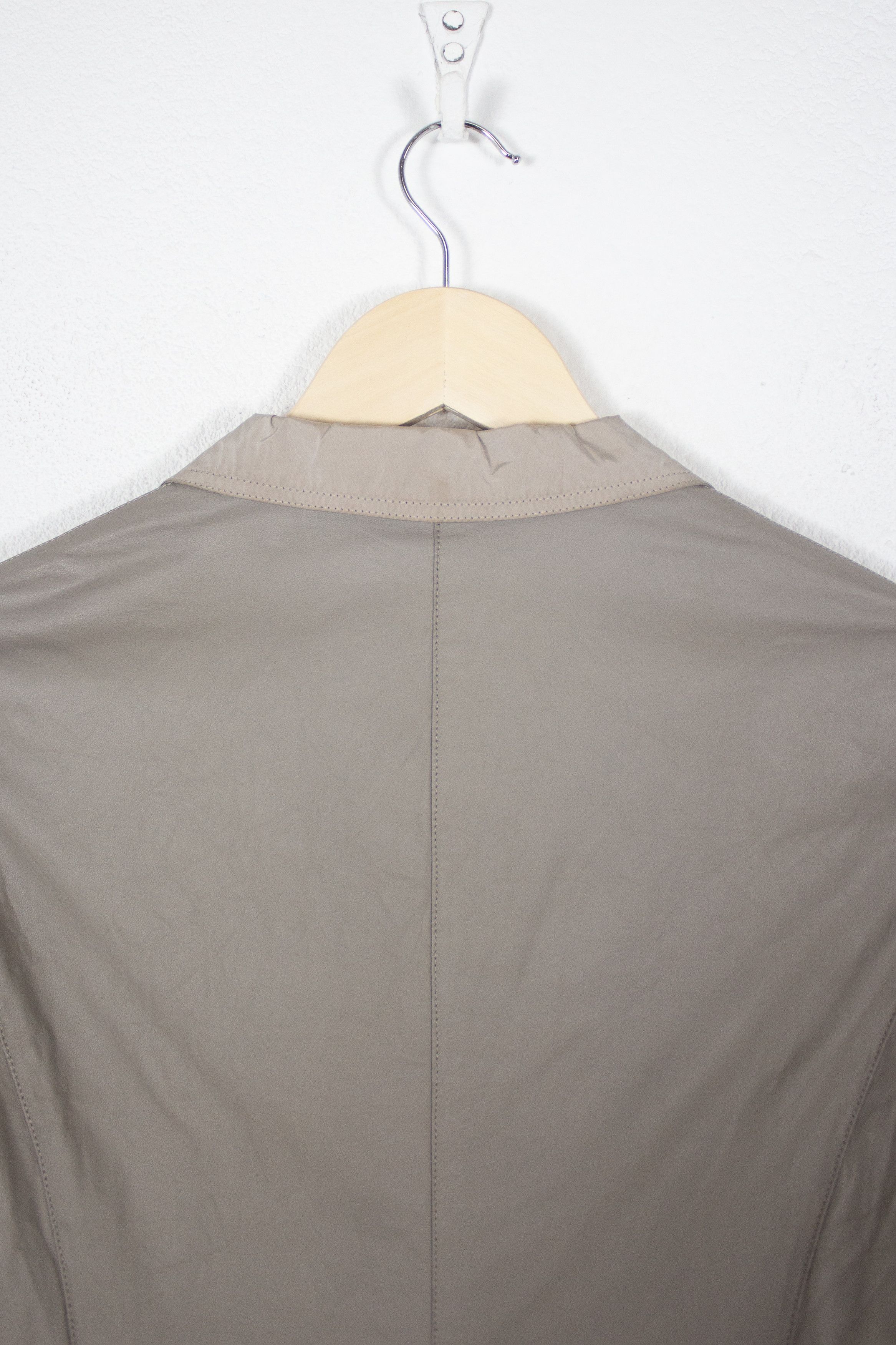 Jil Sander Jil Sander Reversible Leather-Nylon Blazer Jacket Y2K Size XXS / US 00 / IT 34 - 5 Thumbnail