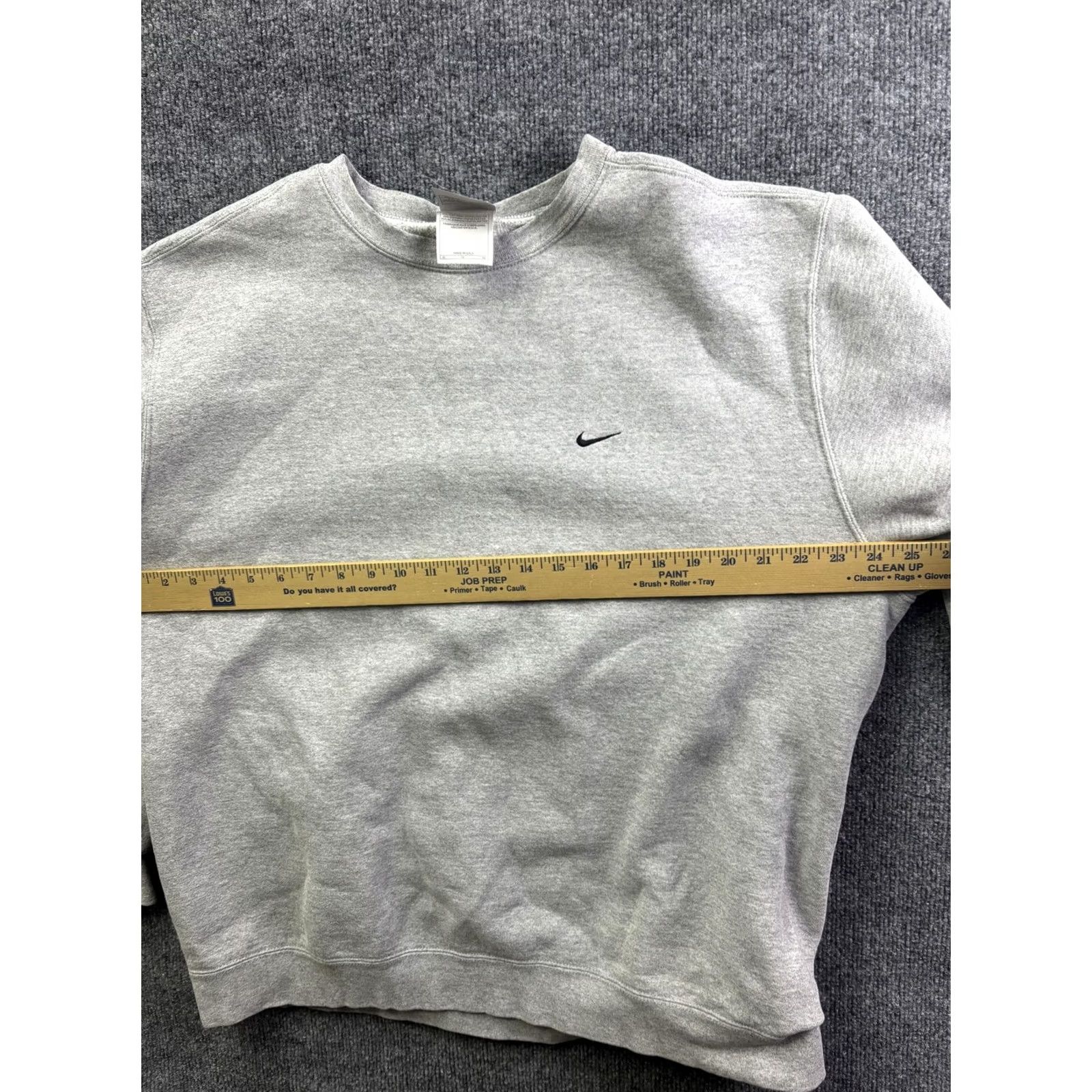 Nike Vintage Nike Sweatshirt Mens XL Gray Crewneck Pullover Fleece Swoosh Logo Made in U.S.A. Size US XL / EU 56 / 4 - 6 Thumbnail