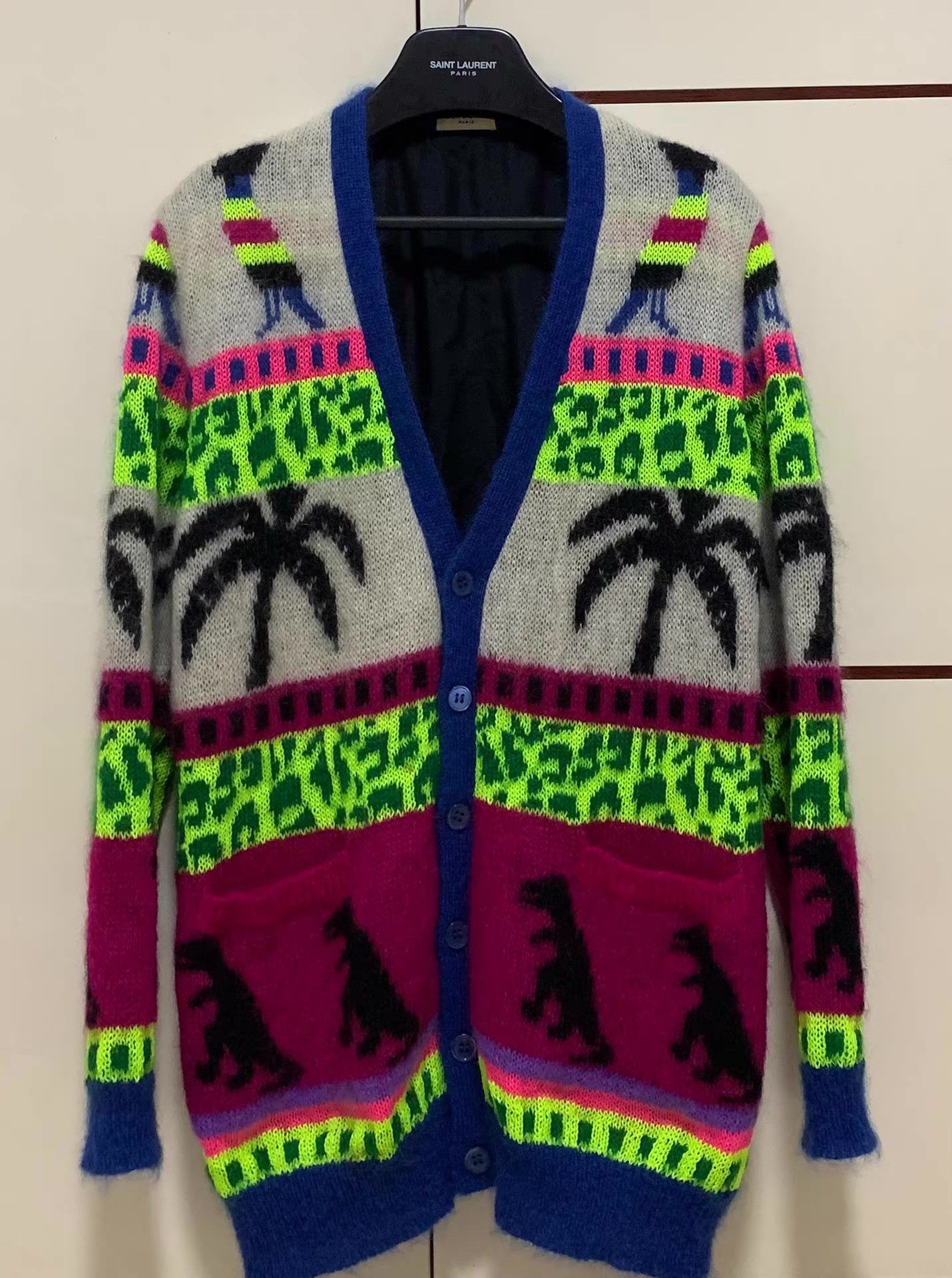 Saint Laurent Paris Saint Laurent SLP 16SS Mohair Cardigan。 Q12 Size US XS / EU 42 / 0 - 1 Thumbnail