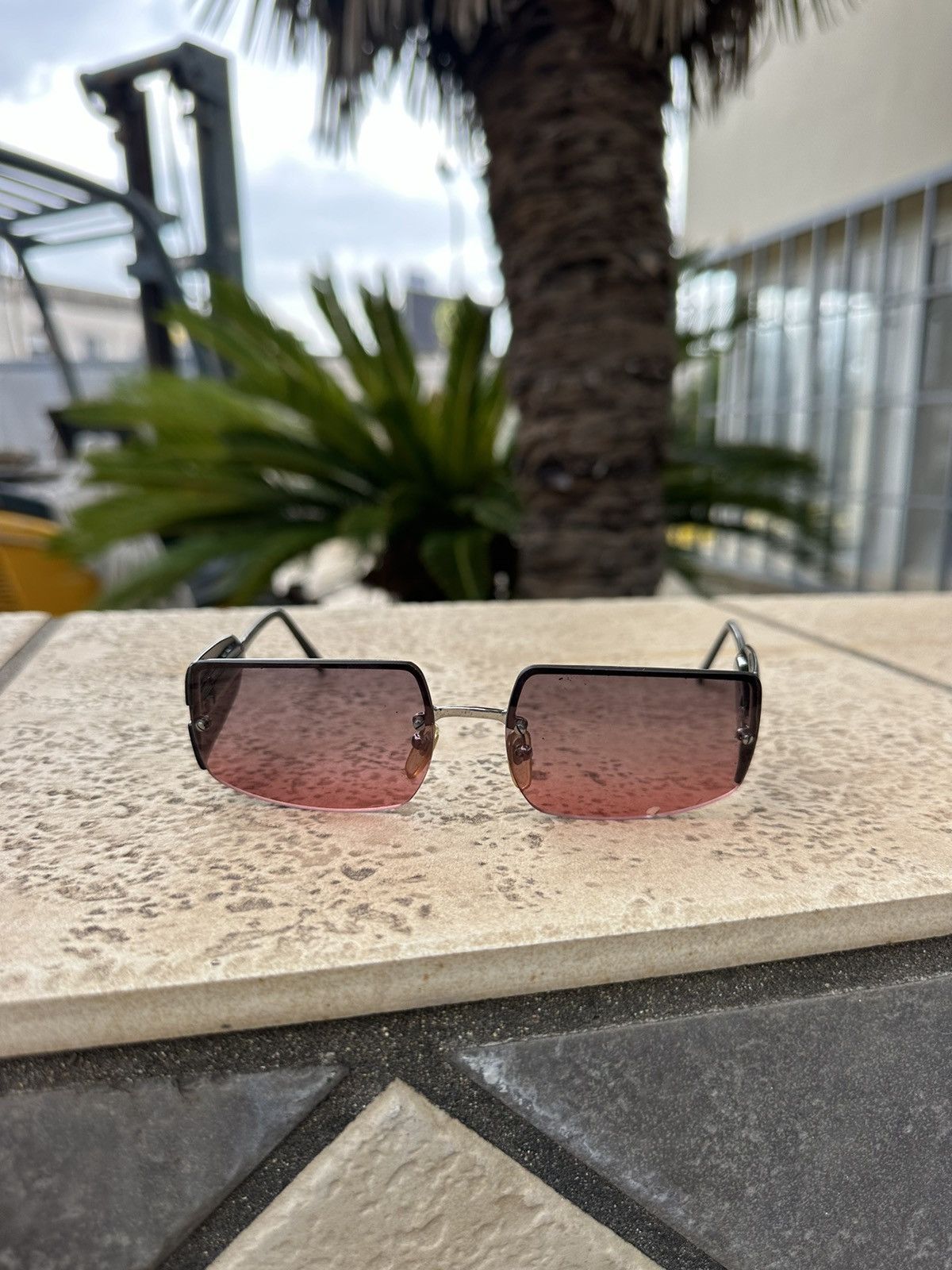 Giorgio Armani Giorgio Armani Sunglasses Vintage 707/12 Size ONE SIZE - 2 Thumbnail