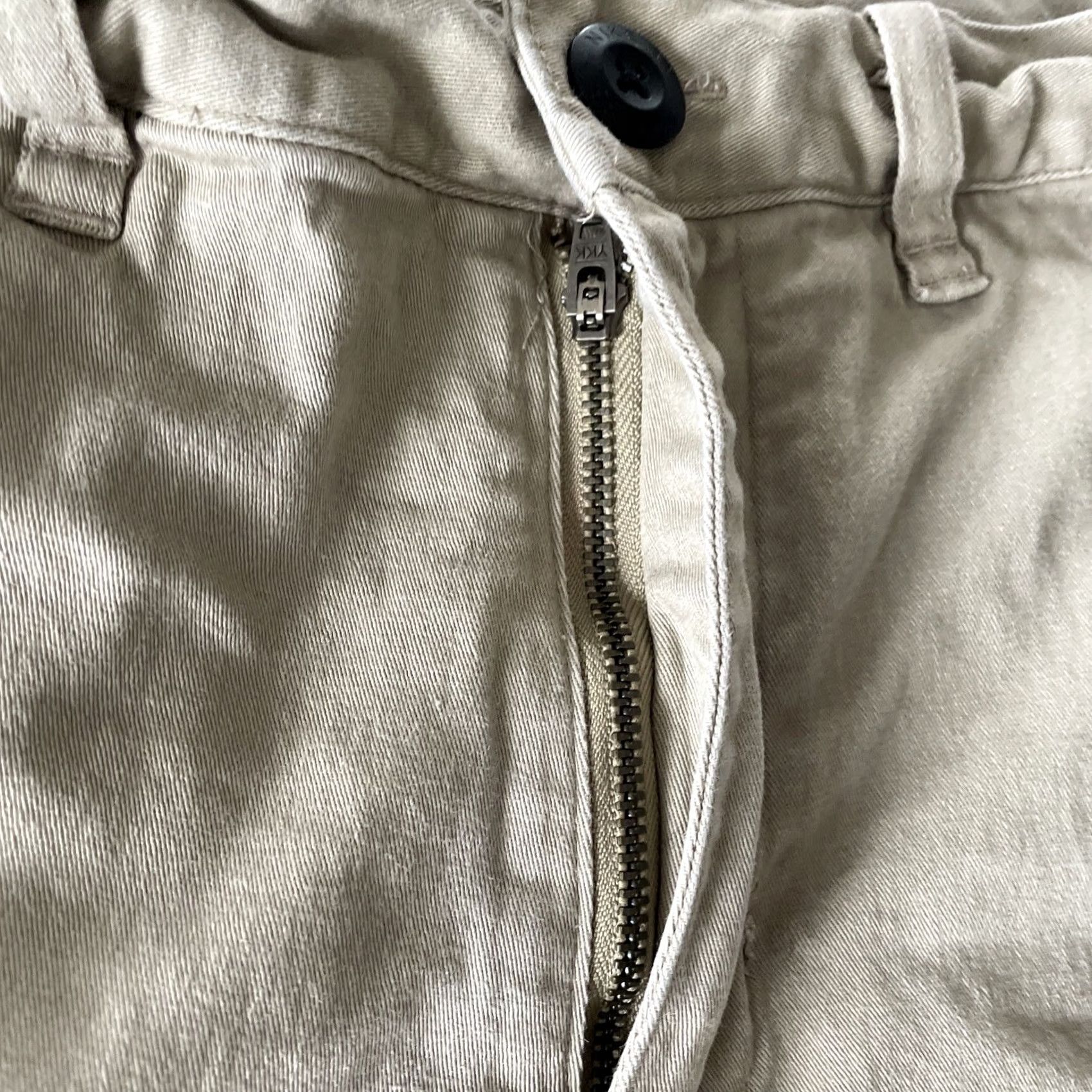 Nike Nike SB Shorts Men 30 M Tan Flat Front Canvas Khaki Bermuda Outdoor Chino Bermuda Outdoor Sports Retro 90s Logo Mens Size US 30 / EU 46 - 5 Thumbnail