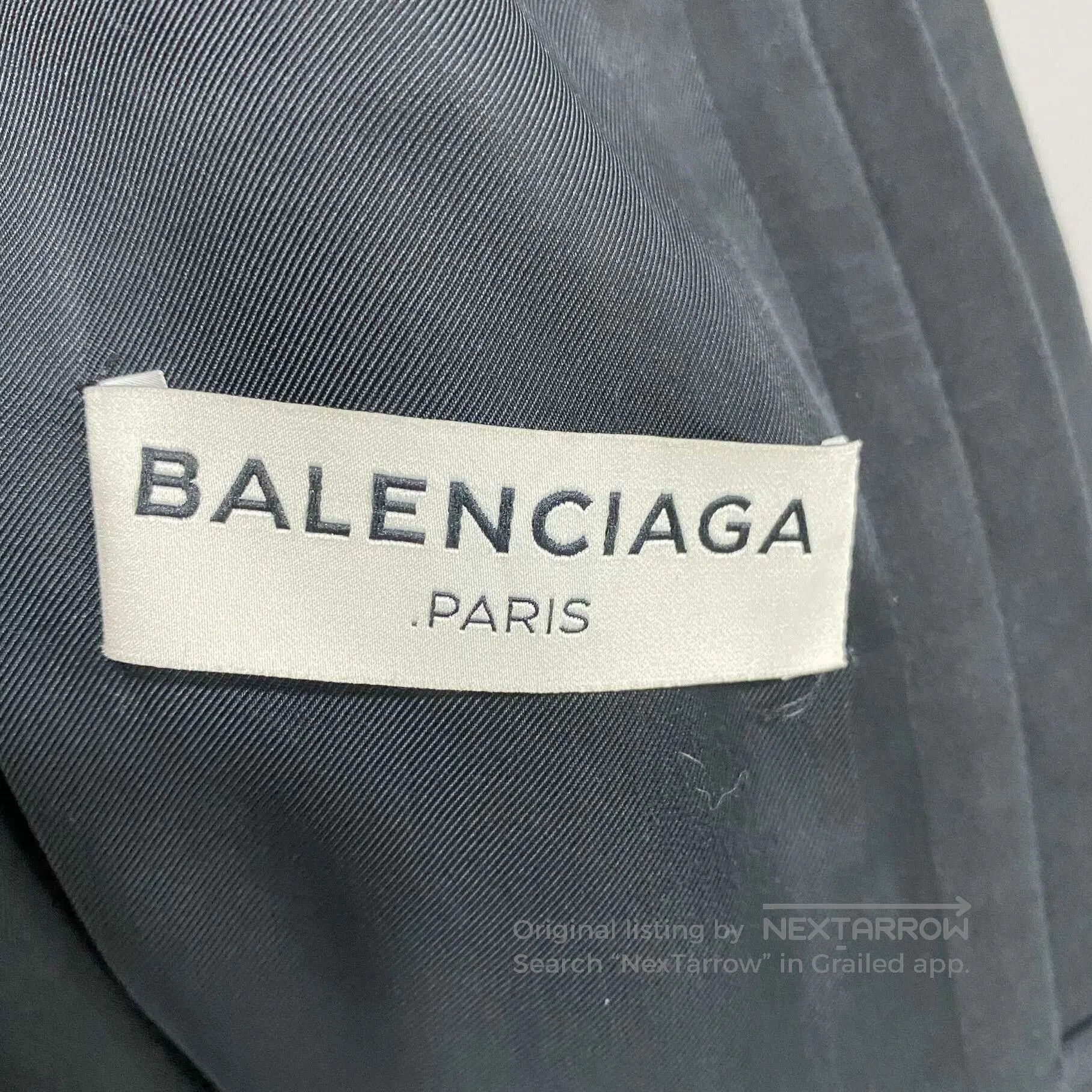 Balenciaga Balenciaga Black Jacket. Size US S / EU 44-46 / 1 - 4 Thumbnail
