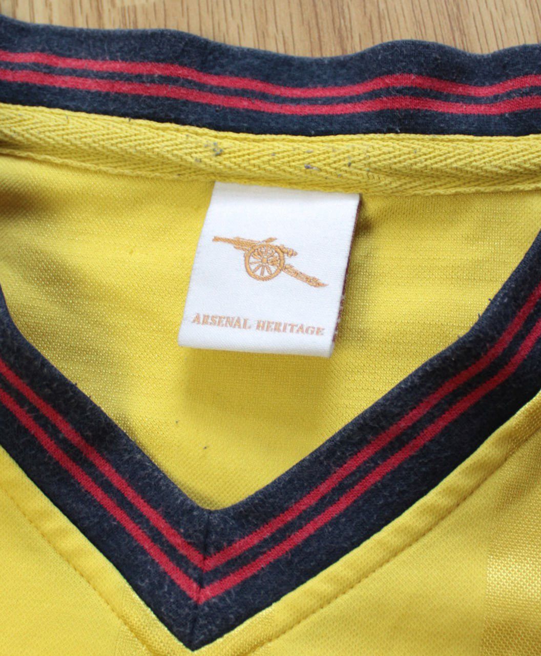 Vintage 🔥 Vintage 1985 Arsenal Soccer Jersey Shirt Football Mens Size US L / EU 52-54 / 3 - 3 Thumbnail