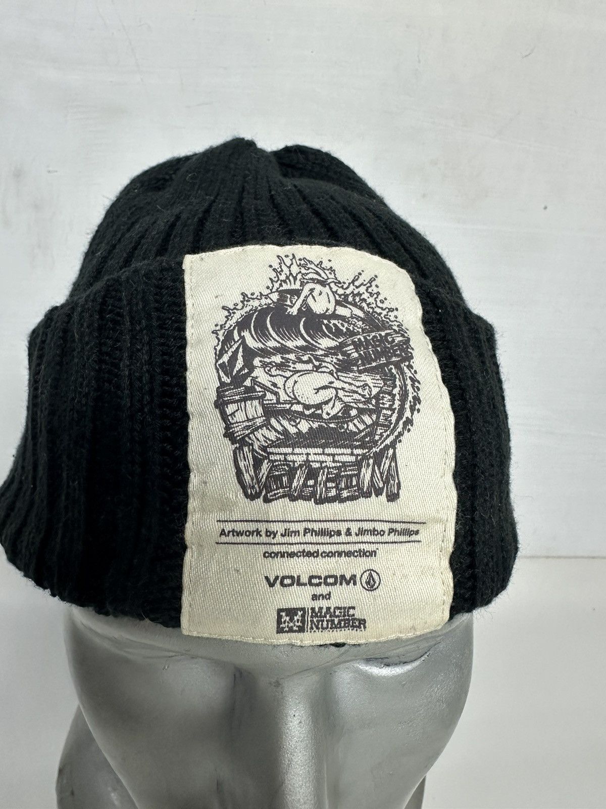 Volcom Volcom beanie art by Jim Phillips Beanie Hats Size ONE SIZE - 1 Thumbnail