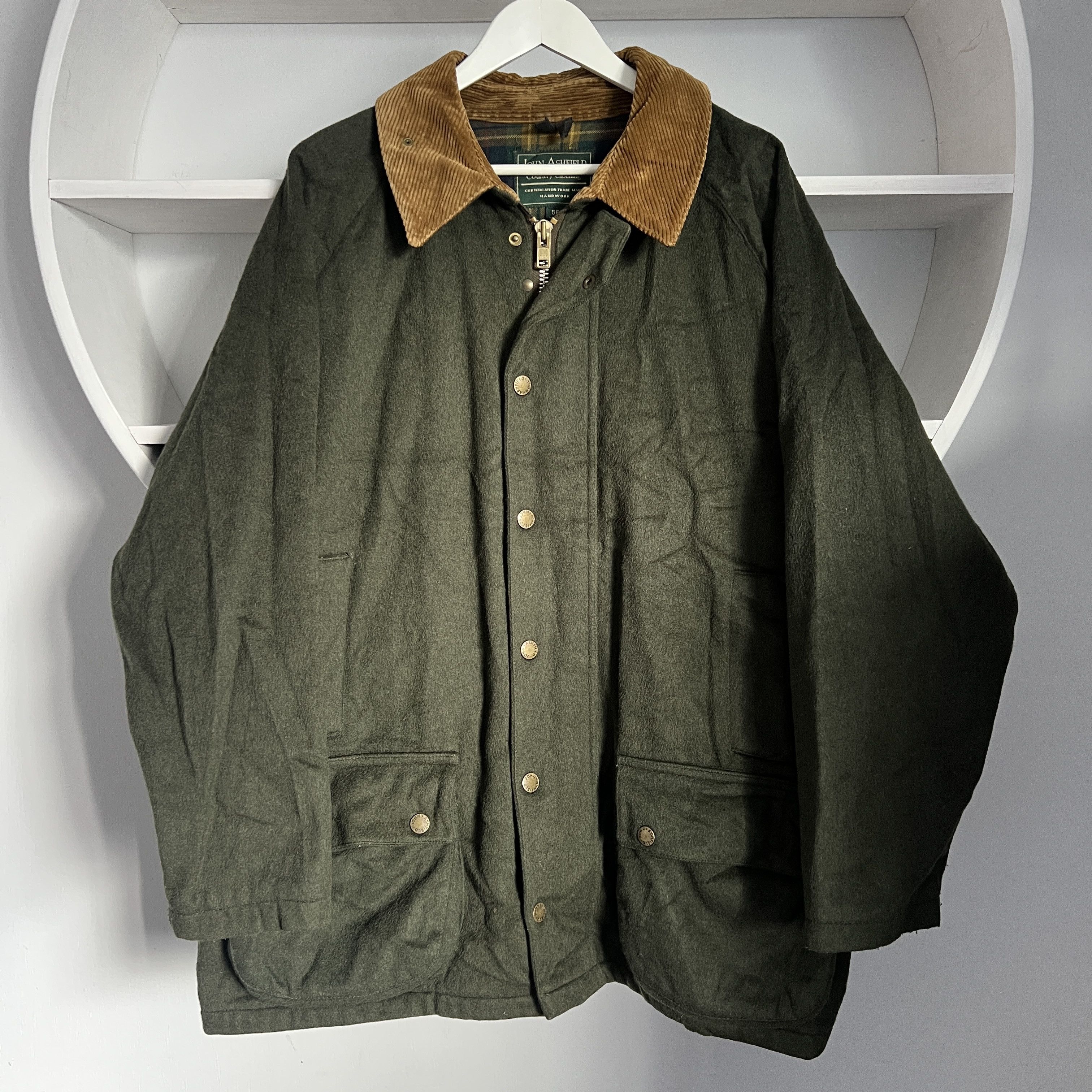 Barbour × Noah Noah X Barbour Wool Teddy Bedale Jacket | Grailed